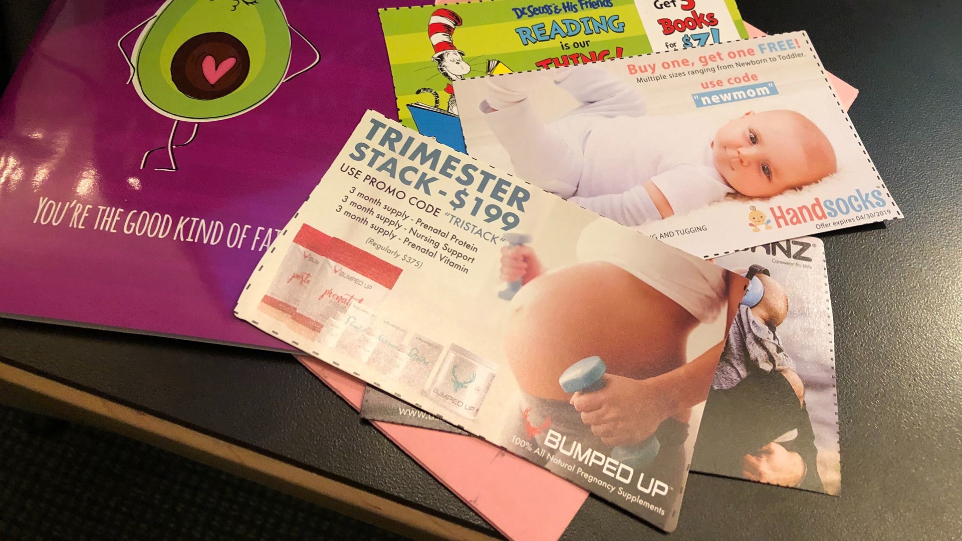 The BBB said consumers should be aware of baby and motherhood gift cards sent to them by a "Jenny B."