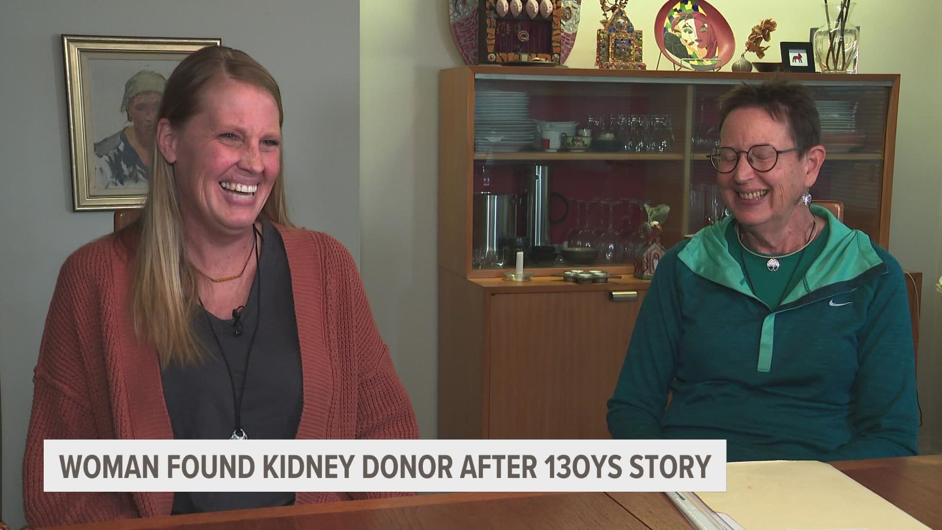 We first introduced you to Linda Griggs in June, looking for a kidney donor. Thankfully, Rachel Snyder was watching TV at the right moment.