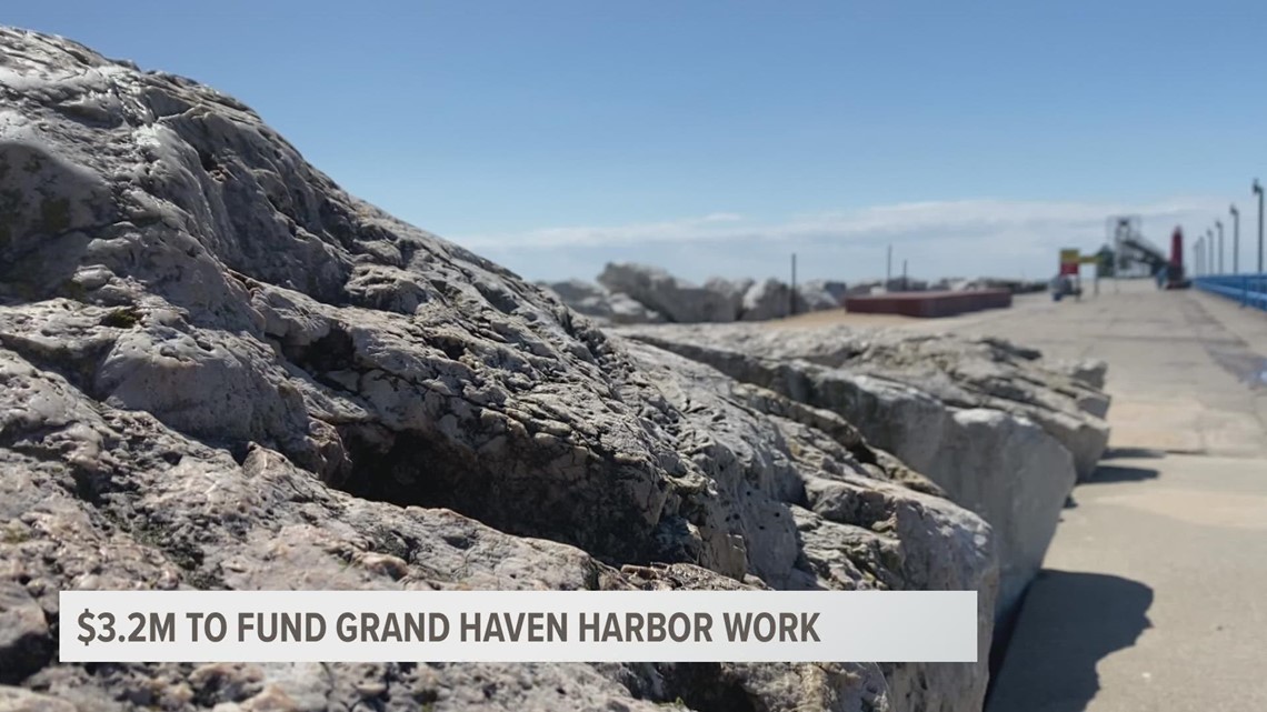 More than $3 million to fund Grand Haven harbor work