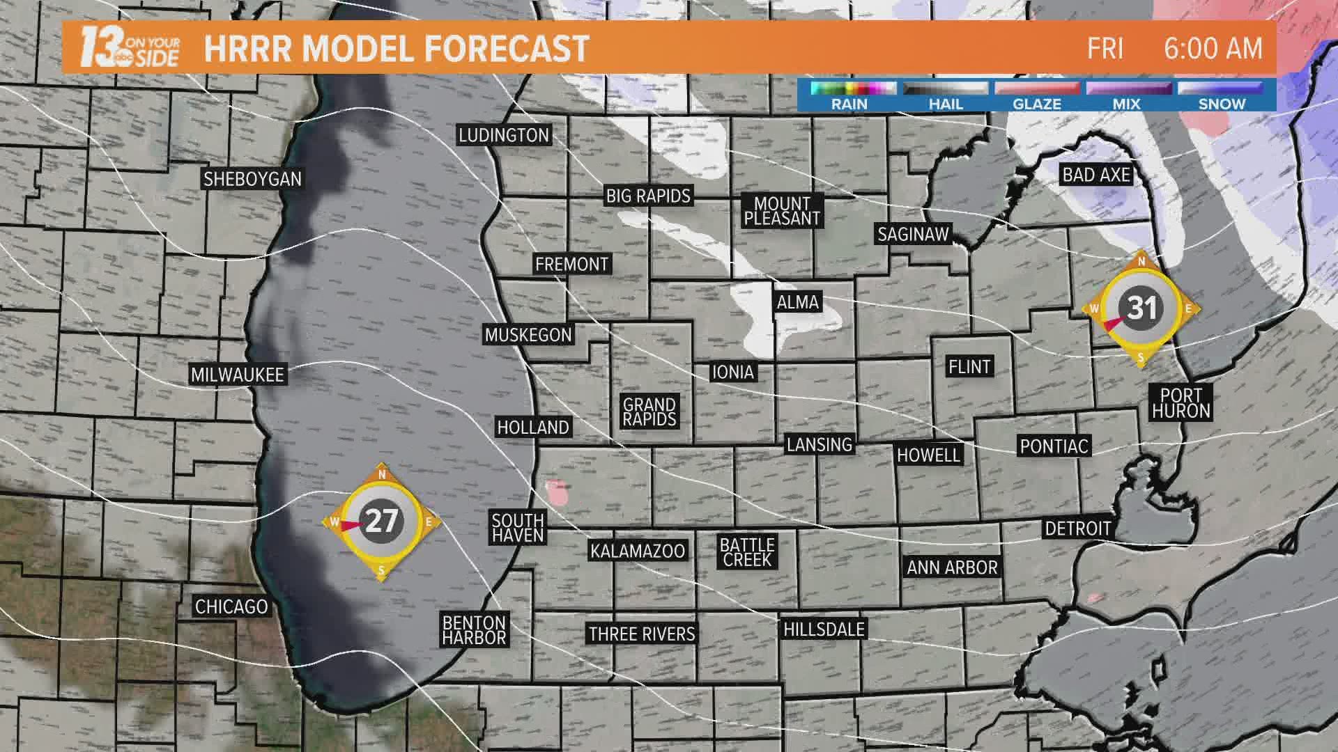 13 ON YOUR SIDE Meteorologist Sam Jacques breaks down what is in store for Friday