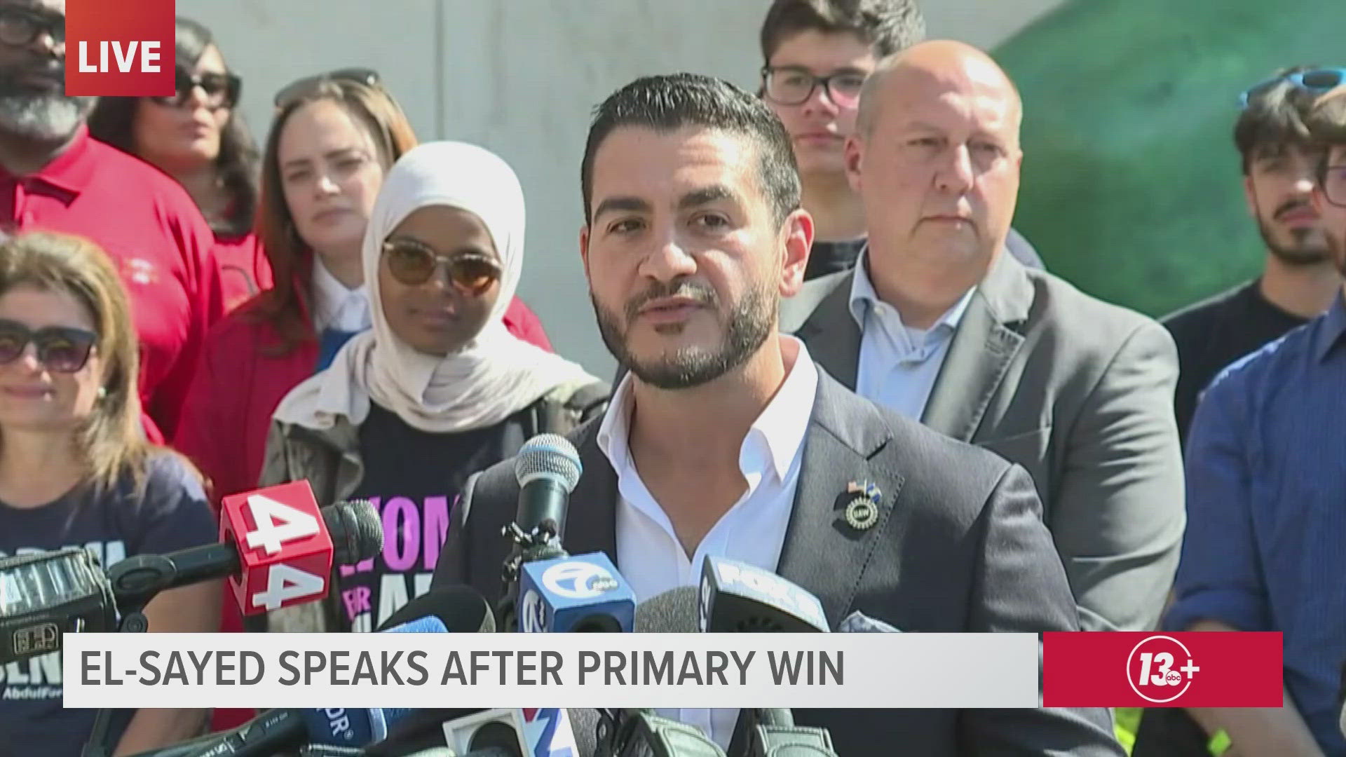 Abdul El-Sayed speaks to supporters in Detroit after primary win | FULL ...