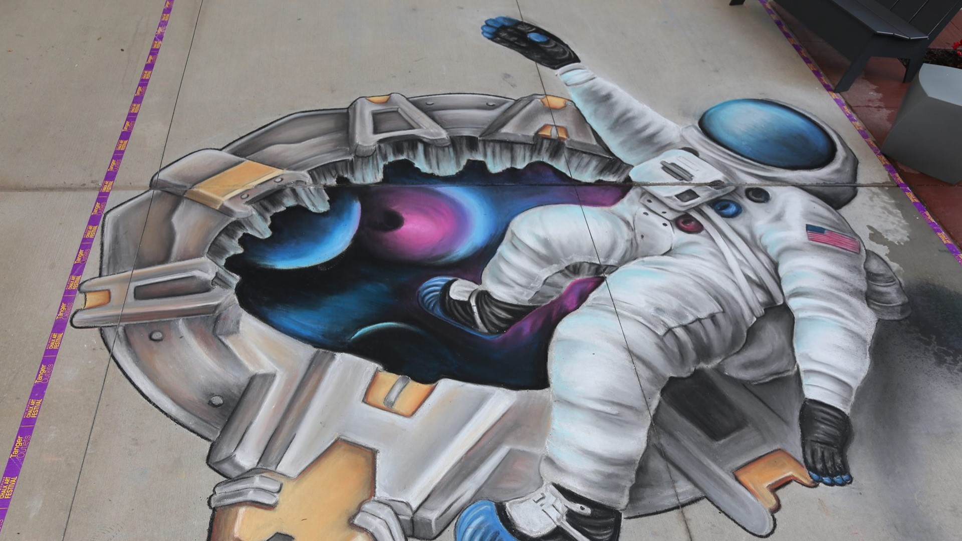 West Michigan Chalk Art Festival returns to Tanger Outlets