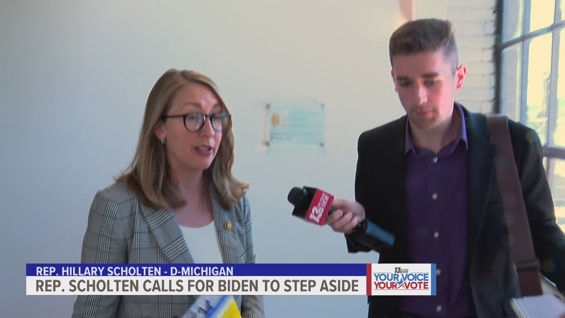 Representative Hillary Scholten calls for Biden to step aside