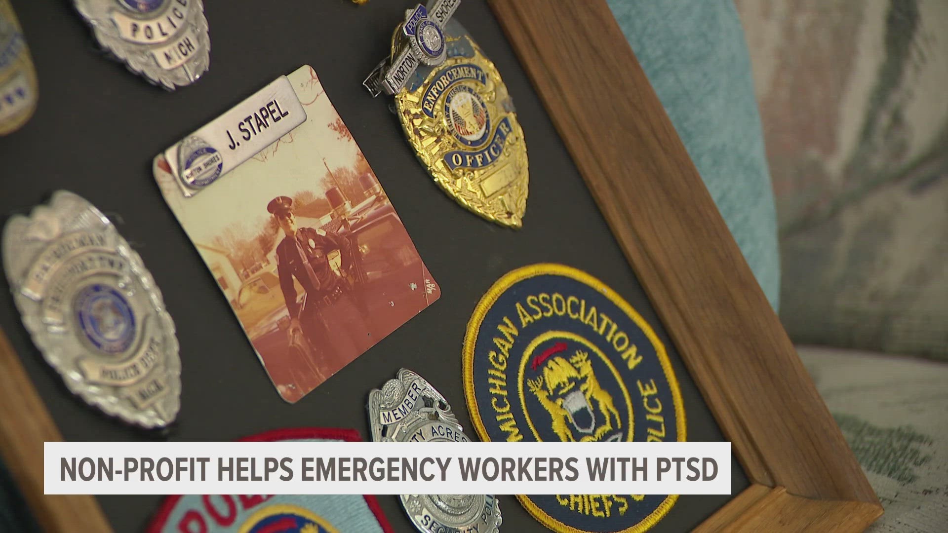 A brand new non-profit in the Muskegon area is shining the light on a group many likely don't think about when it comes to the condition — first-responders.