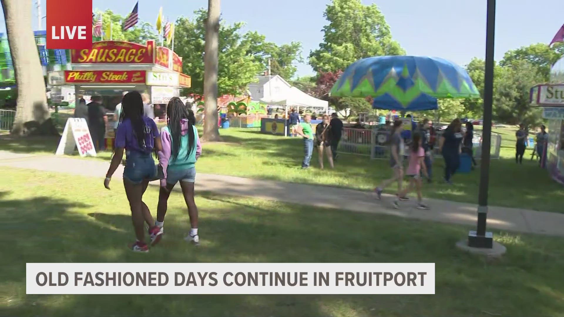Old Fashioned Days is the largest fundraiser of the year for the Fruitport Lions Club.