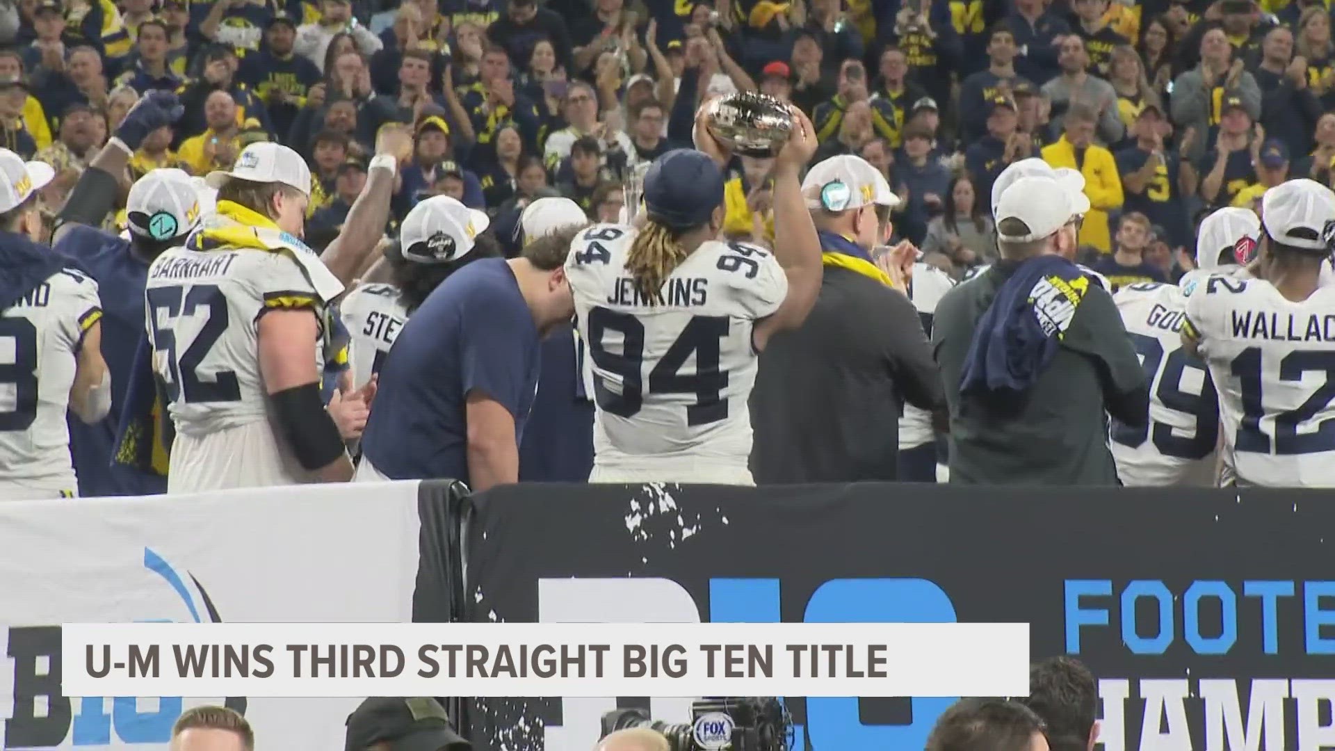 Michigan Wins Third Straight Big Ten Championship | Wzzm13.com