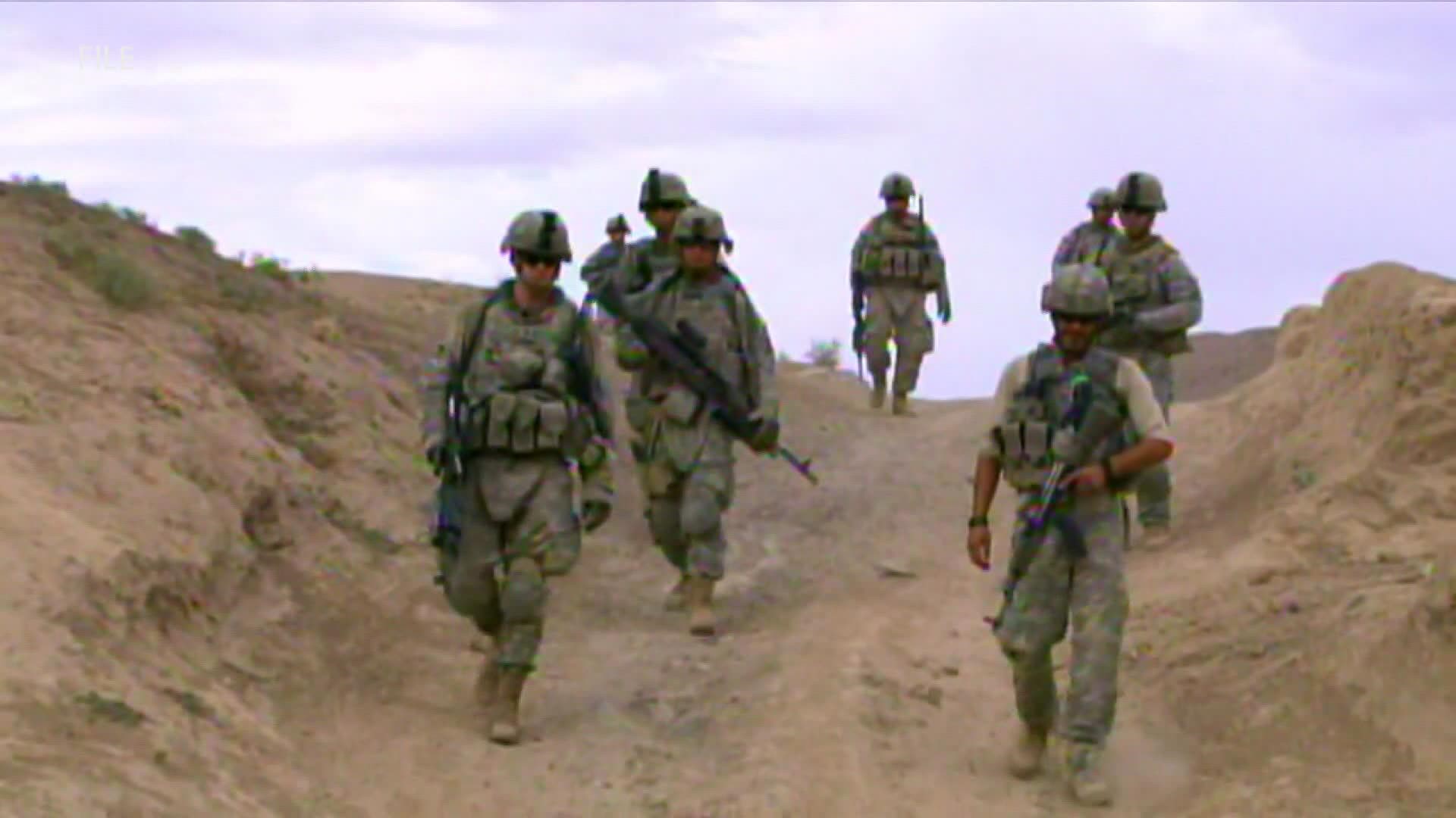Officials say the withdrawal of U.S. troops from Afghanistan and the 20th anniversary of 9/11 can be triggering for some war veterans.