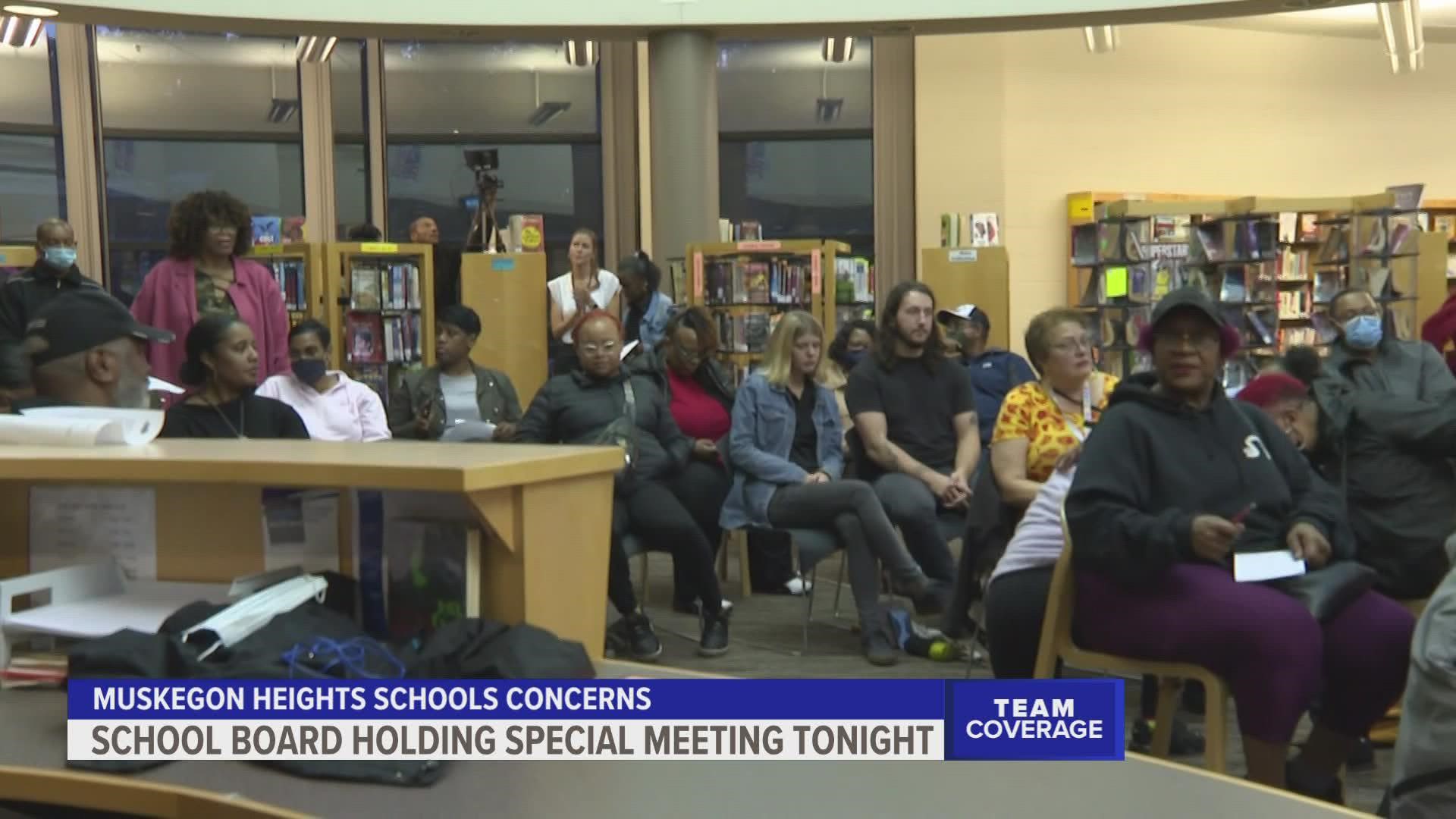 Muskegon Heights is hosting a special meeting Tuesday night to discuss these concerns. Parents and teachers say there's staffing shortages and a lack of resources.