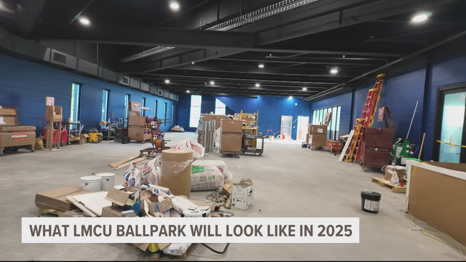 The renovations include a new clubhouse, an entirely new field and updated seating.