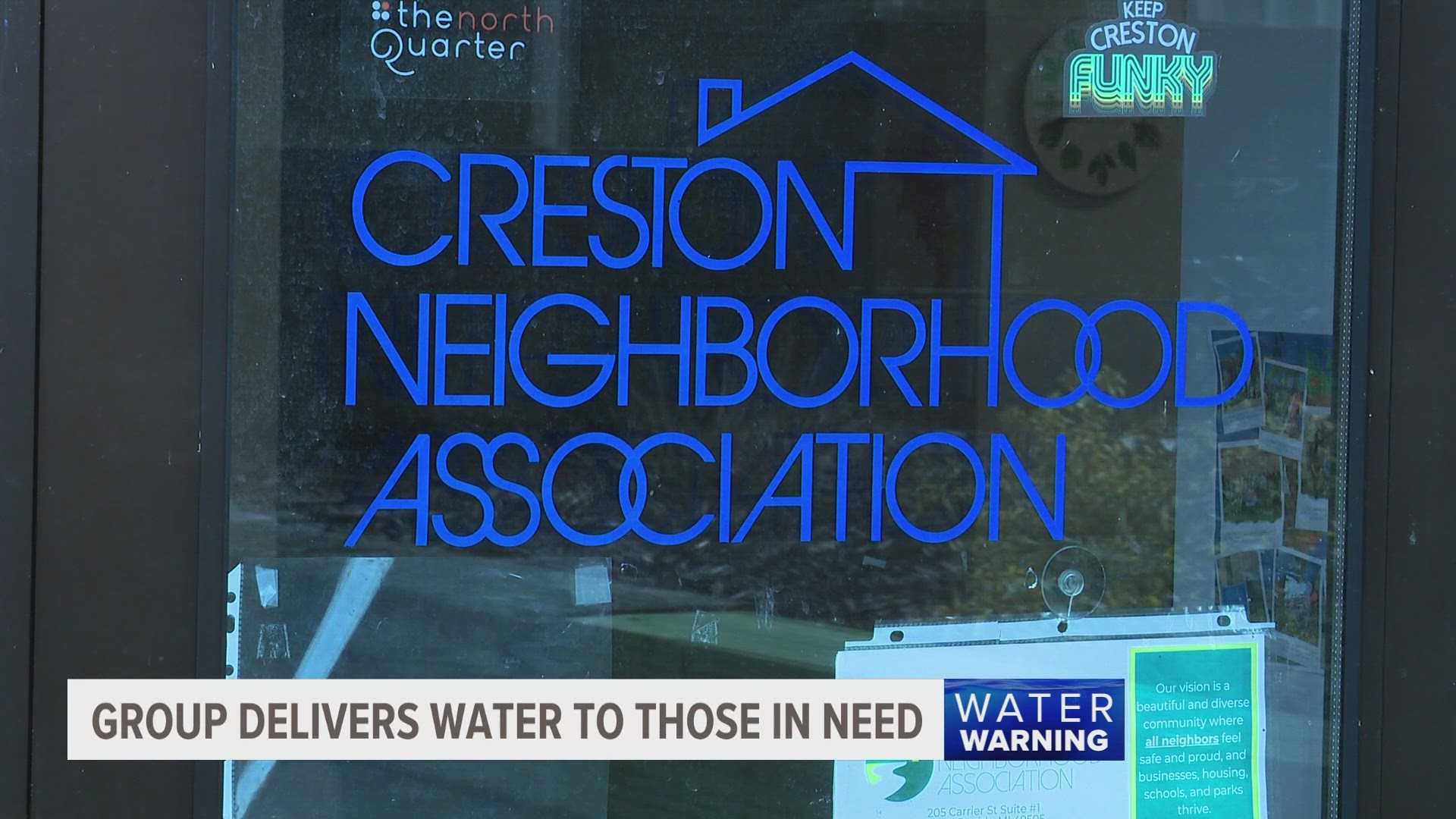 The organization is focusing on those who lack mobility to pick up water from the City of Grand Rapids' water distribution in the wake of the water main break.