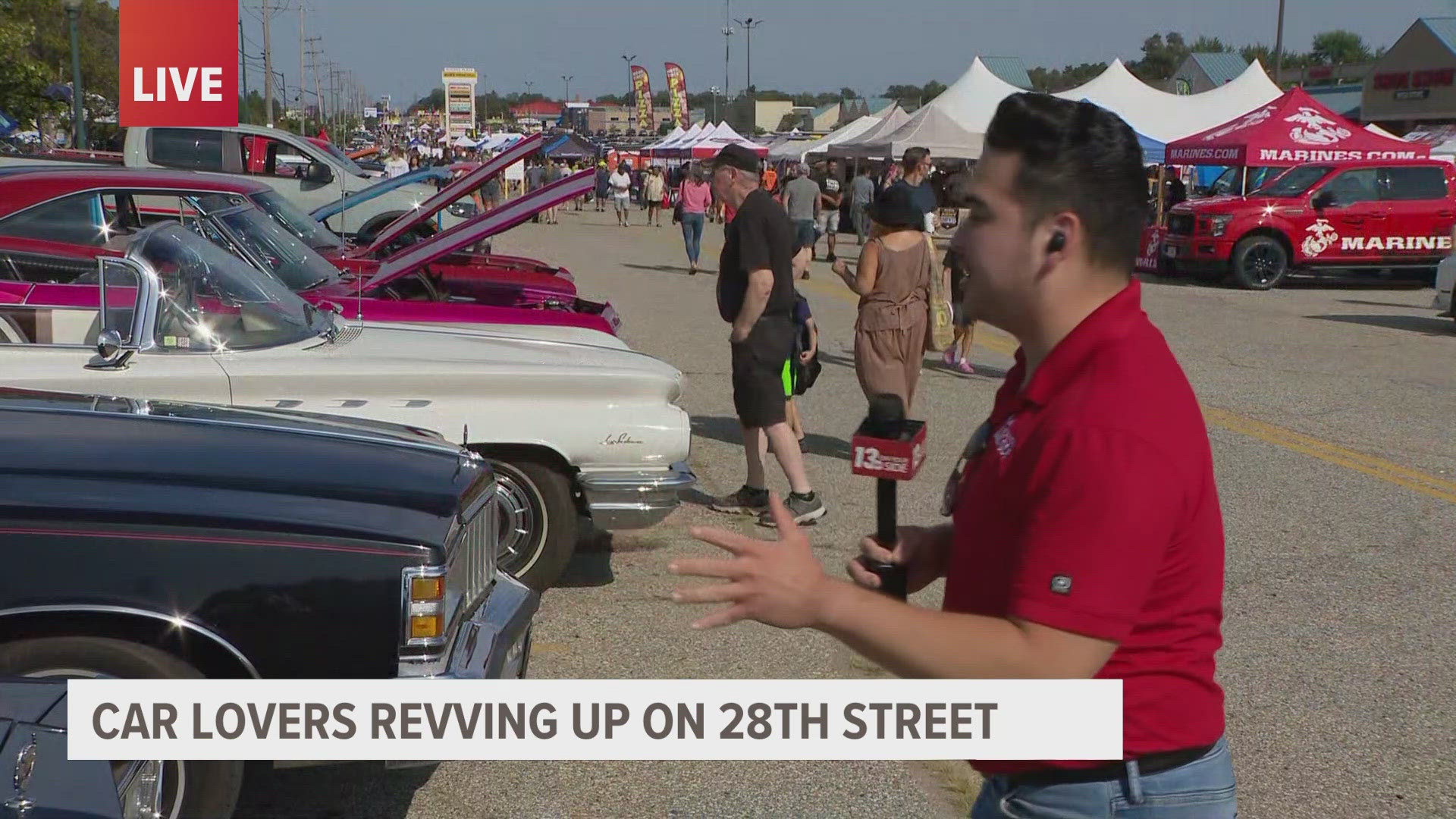 Events are in full throttle on 28th Street at Rogers Plaza in Wyoming, with events from Grandville to Cascade taking place this weekend.