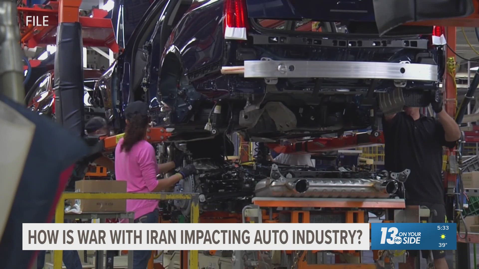wzzm13.com - Peter Elliott - How is war with Iran impacting the auto industry?