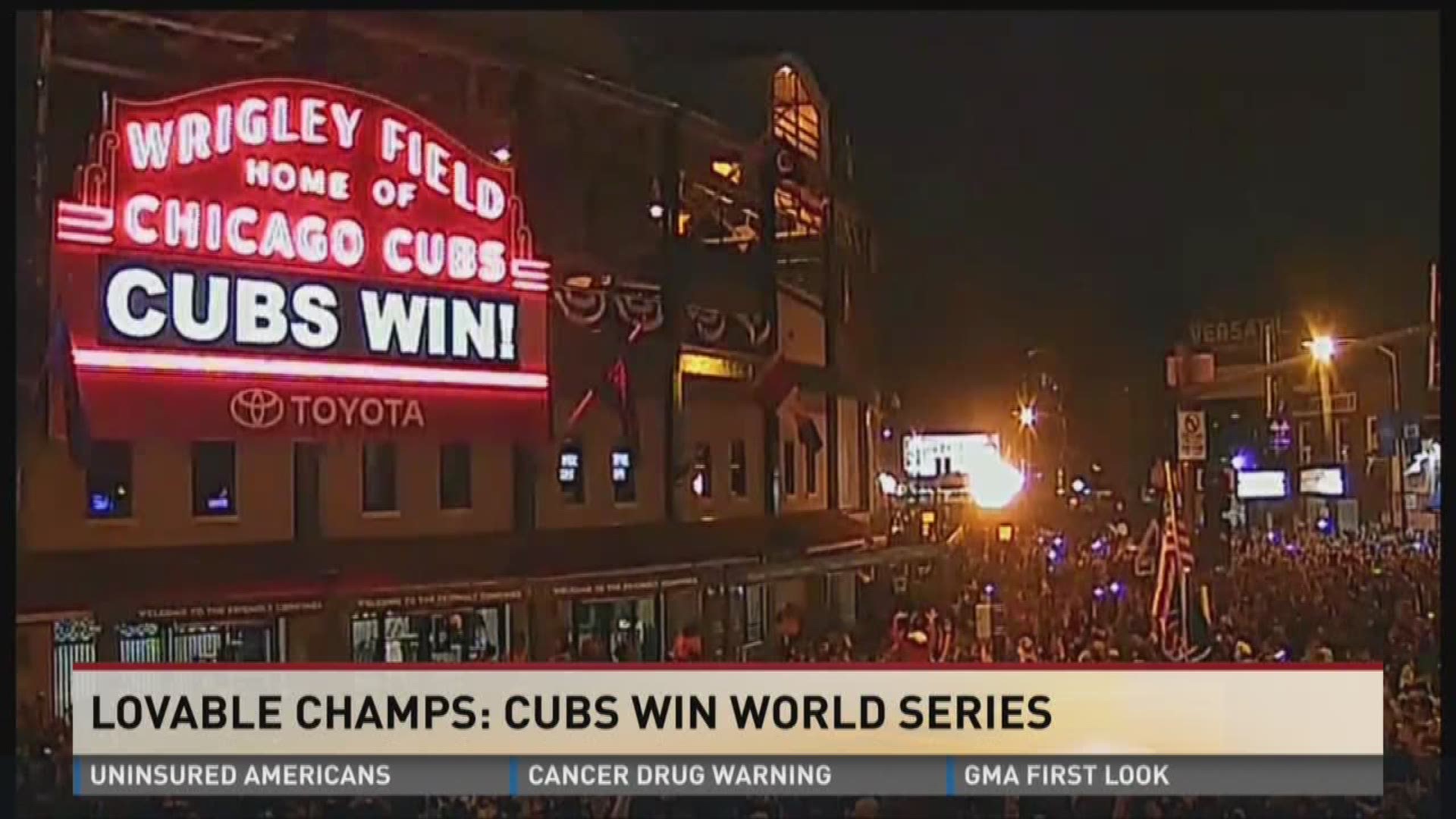 Producer Matt shares a personal story about the Chicago Cubs and why Wednesday's World Series win means so much to fans.