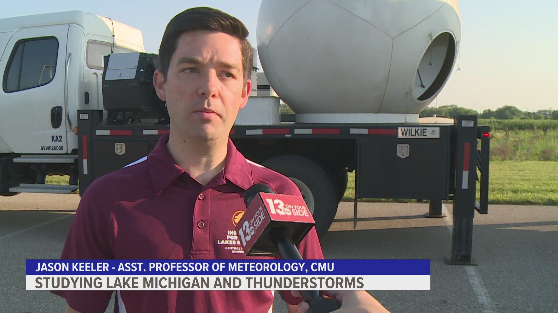 Central Michigan University and several other universities are looking at the impact of Lake Michigan on thunderstorm development in West Michigan.