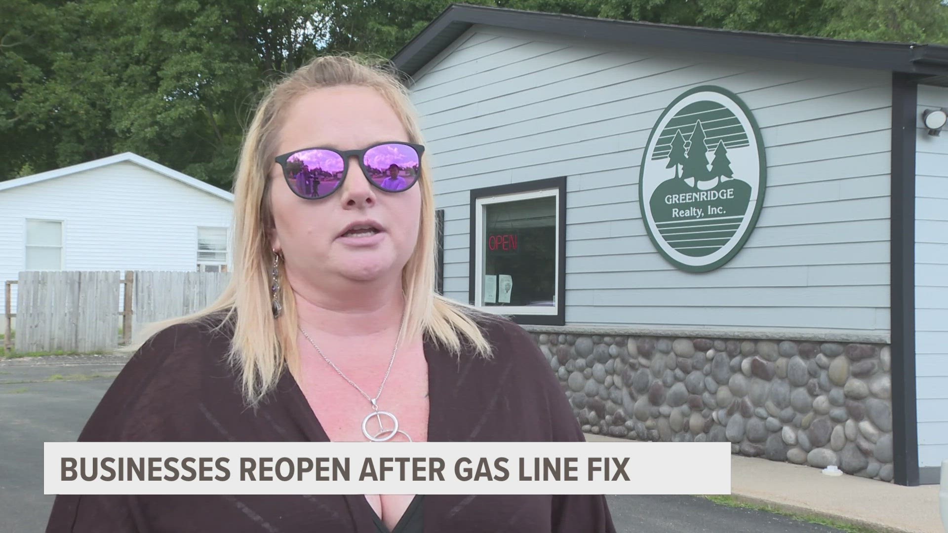 This isn't the first time there's been a gas leak in Wayland from the construction. Business owners say it's been hurting their business.