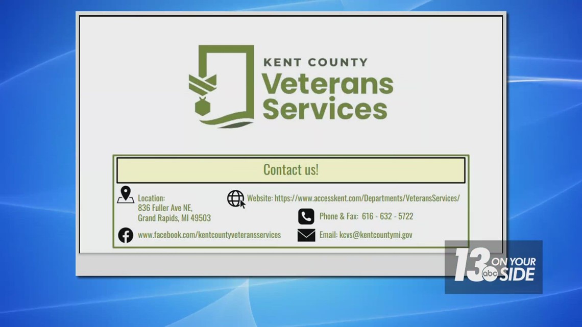 Kent County Veterans Services connects veterans and their families with promised benefits