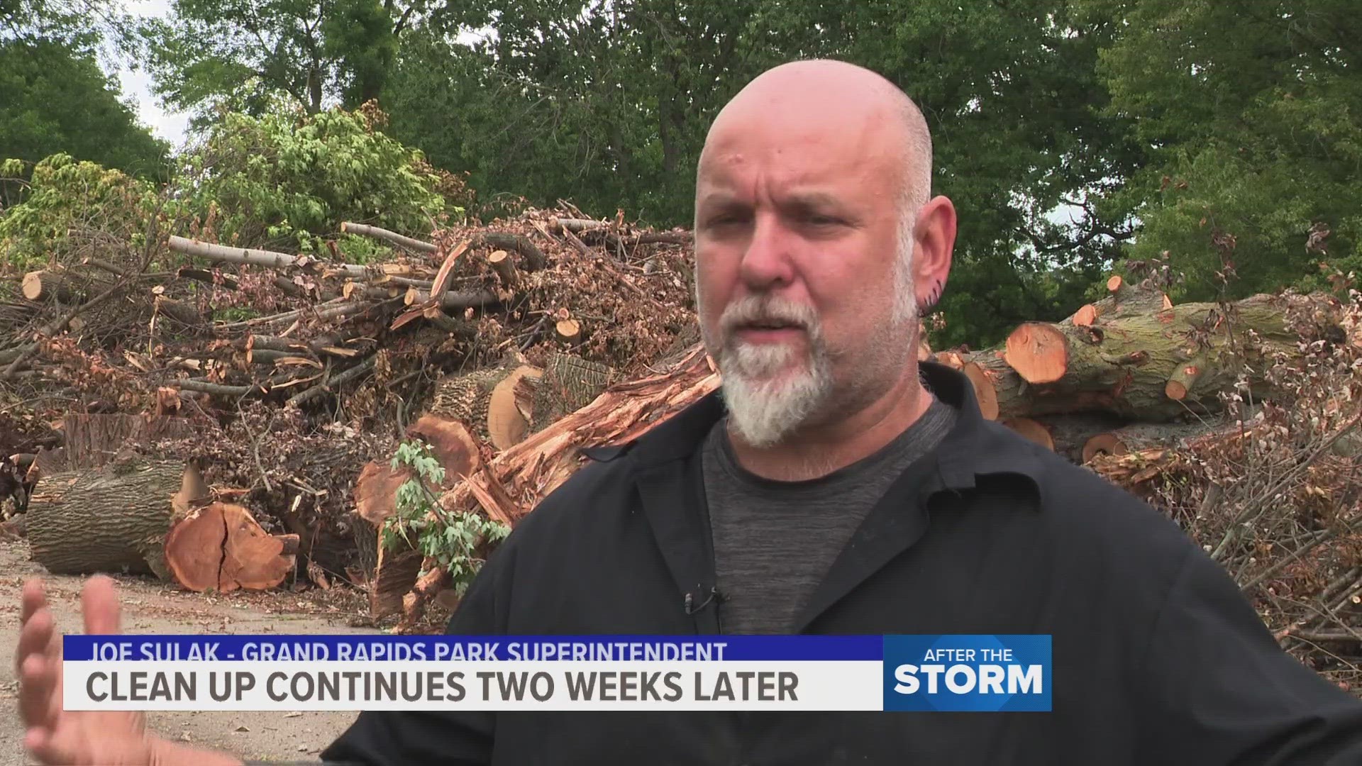 Two weeks after severe storms hit Michigan, communities are still cleaning up.