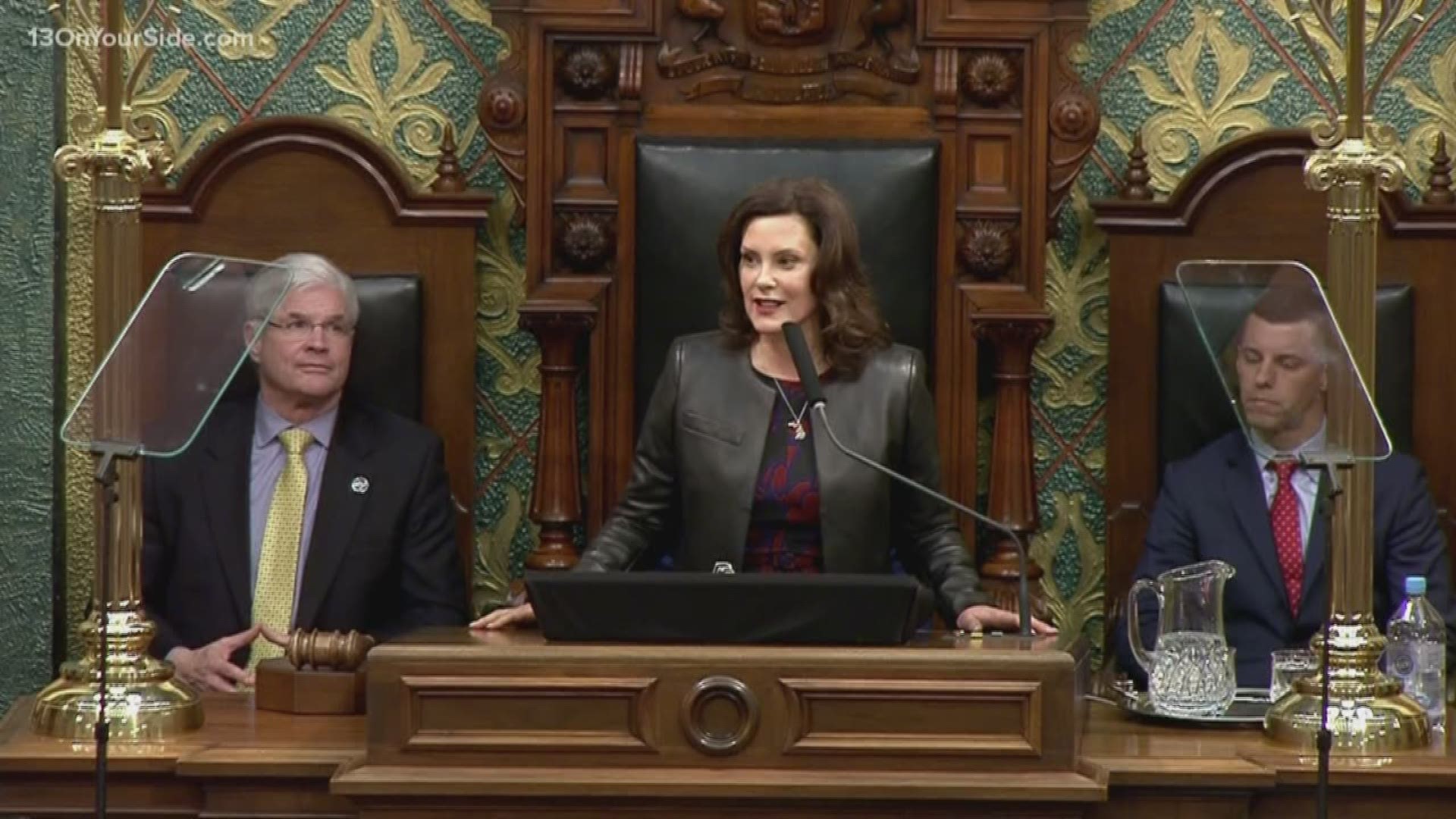 Whitmer says Michigan will borrow $3.5 billion to rebuild state highways and bridges over five years.