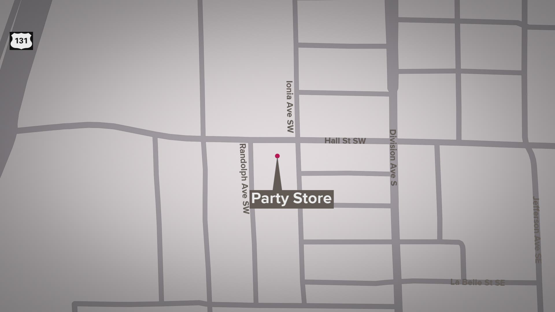 On Saturday, around 11:25 p.m. the Grand Rapids Police Department responded to the Hall Street Party Store on several calls of a shooting that had just occurred.