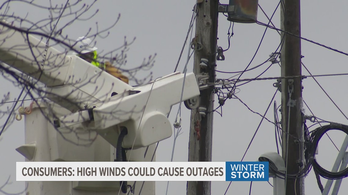 Consumers Energy Keeping An Eye Out For Possible Outages | Wzzm13.com