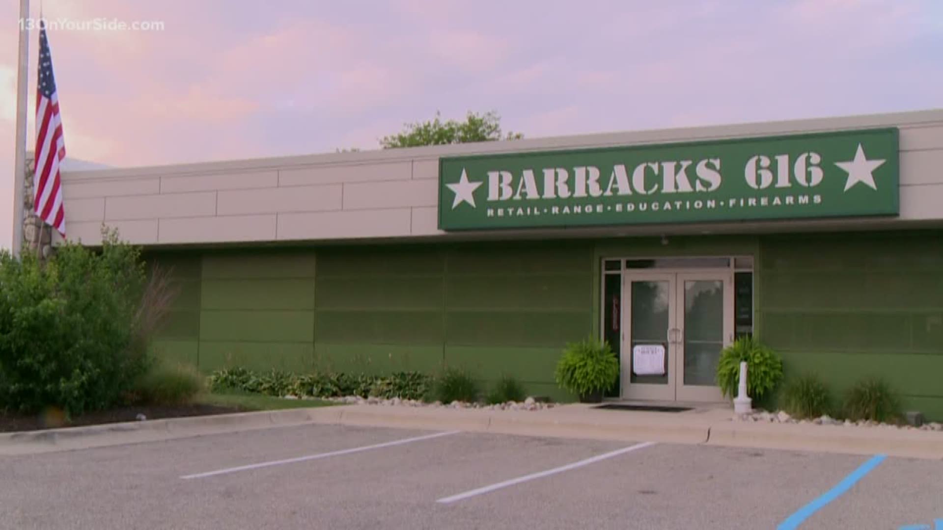 Deputies in Kent County are investigating an attempted break-in at Barracks 616 in Cascade Township. This incident comes a month after nearly two dozen guns were stolen from the shop back in July.