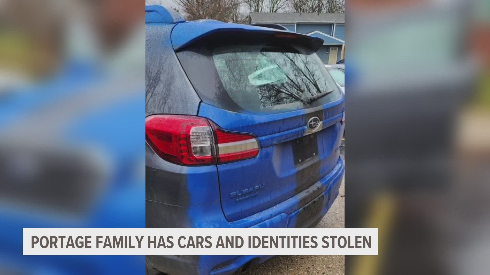 "We thought that things were going to kind of calm down," said Tara Trotter, after the suspects came back driving her husband's car to steal her own.