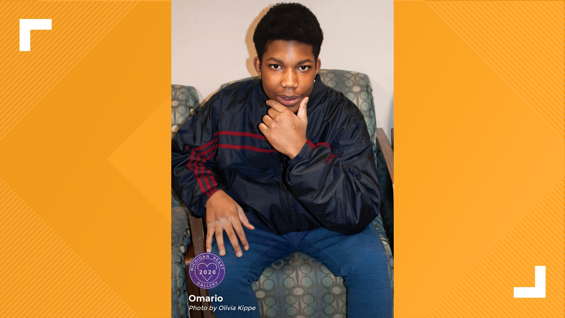 Omario loves sports and being outside and is looking for a family that can help him reach his full potential.