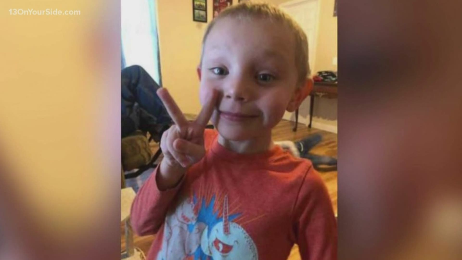 Beau Belson went missing around 2:30 p.m. on Christmas Day from his grandmother's home near N. Holland Road and Fleck Road.