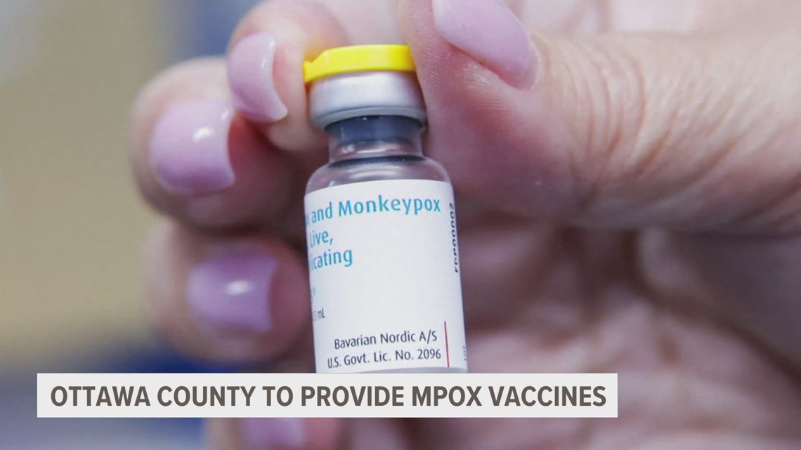 Ottawa County to provide mpox vaccines at Pride events this summer