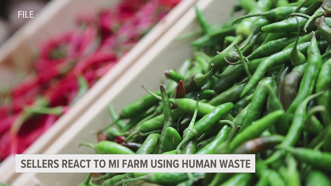 Michigan regulators: Do not eat produce from farm using human waste in fields