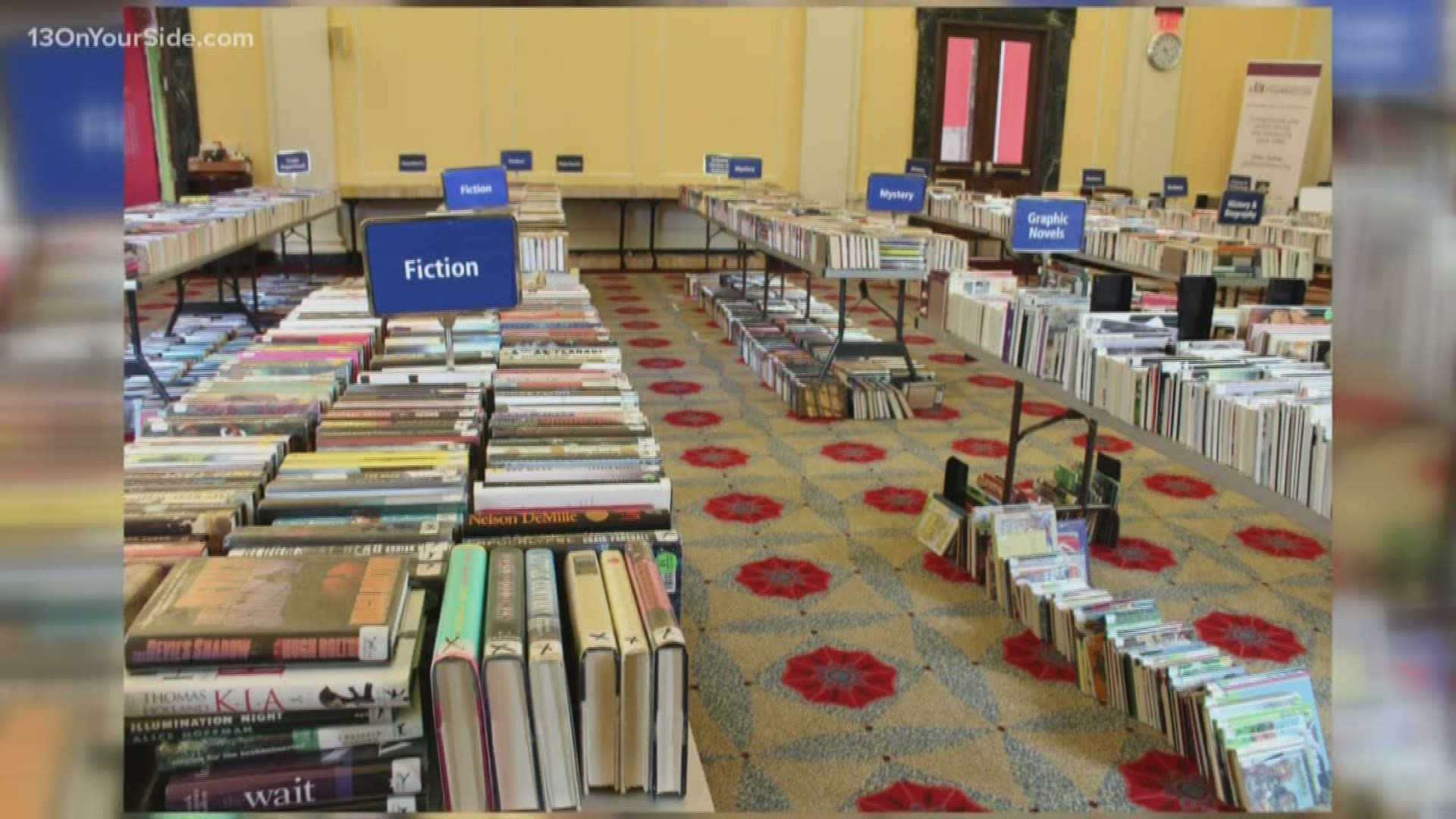 The Grand Rapids Public Library is kicking off their Friends of the Library Book Sale on Oct. 19-20.