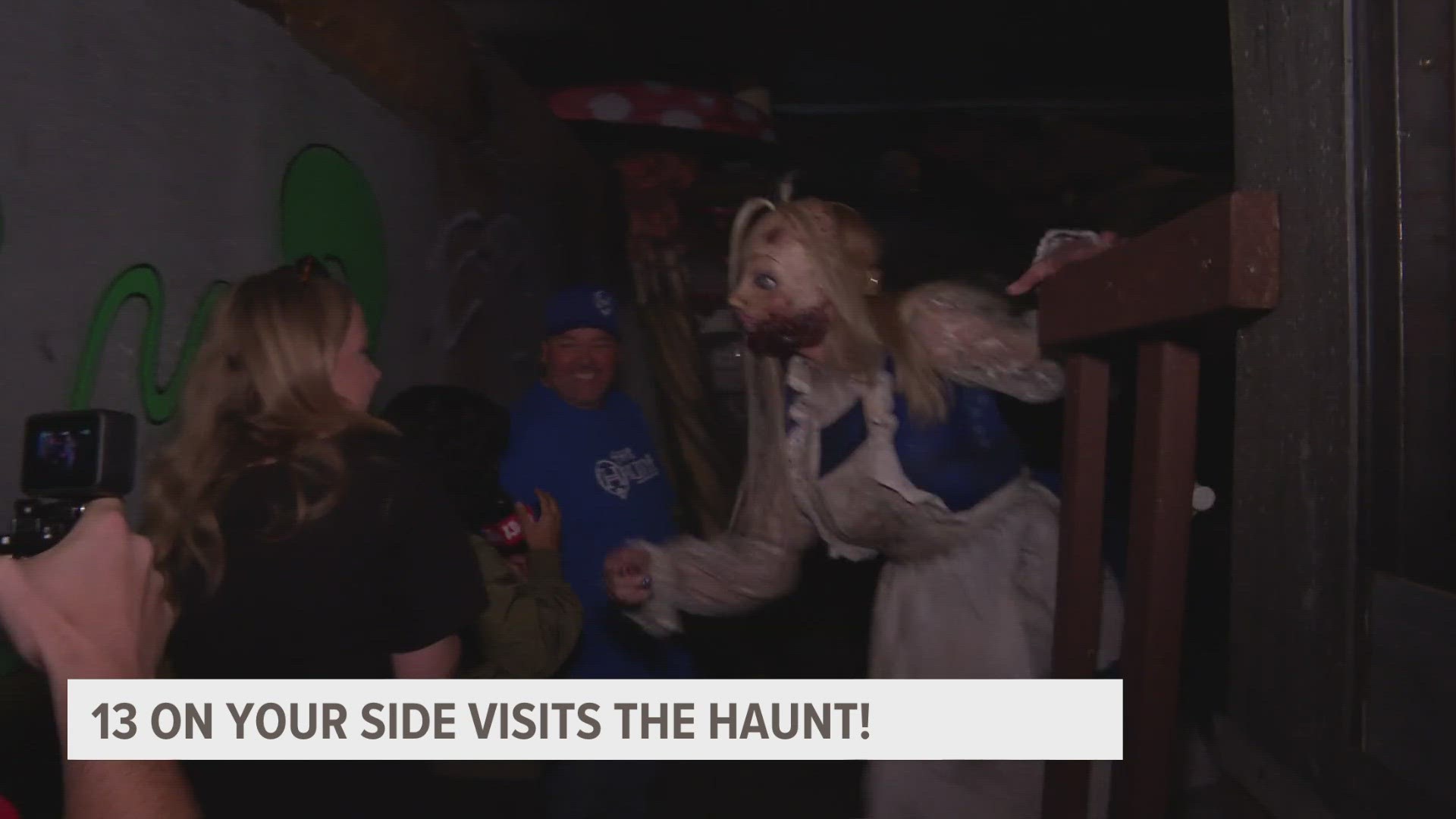 The Haunt has been in business for more than 20 years and it added a brand new spooky story for guests.
