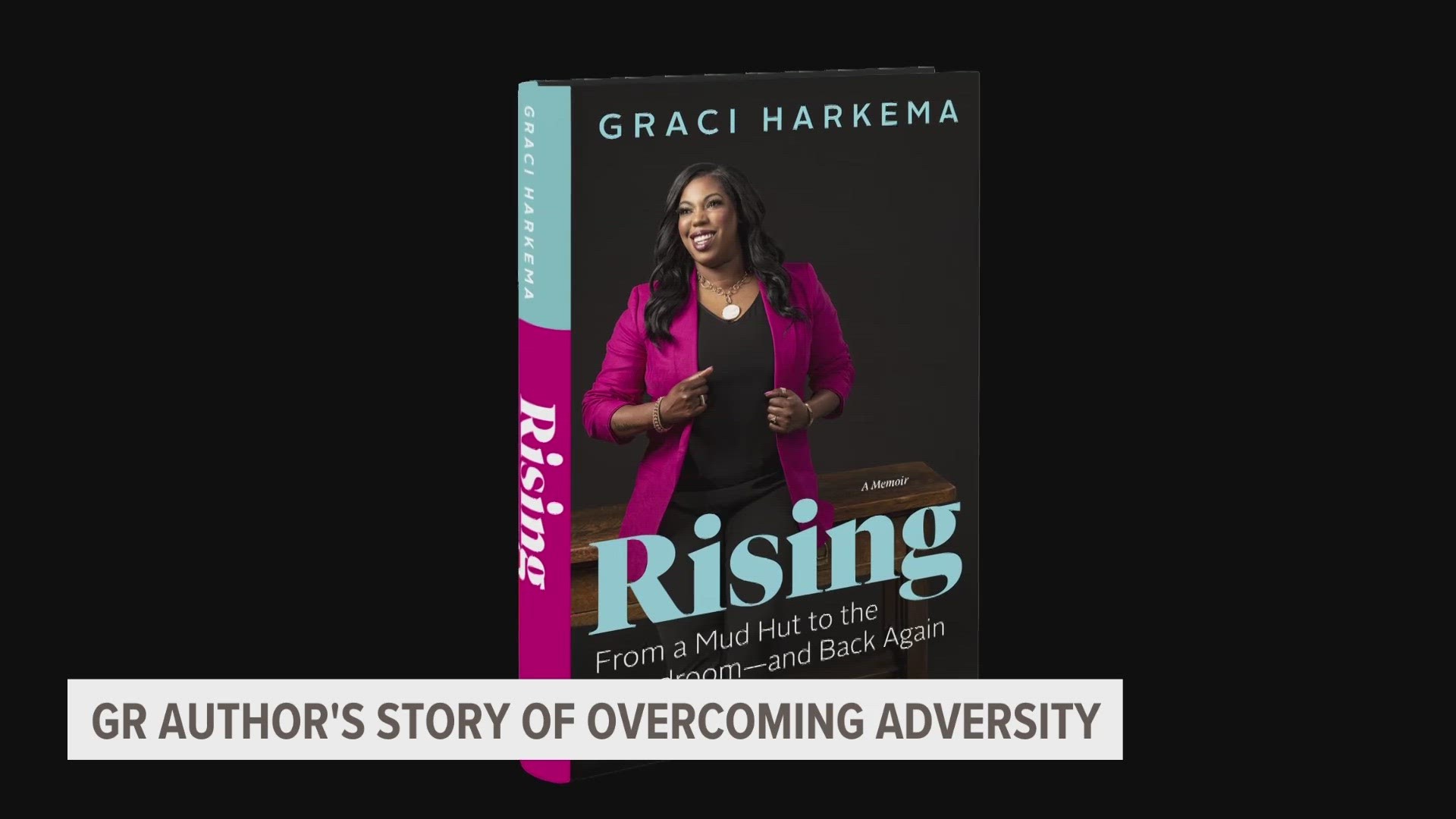 Grand Rapids authors shares story of overcoming adversity