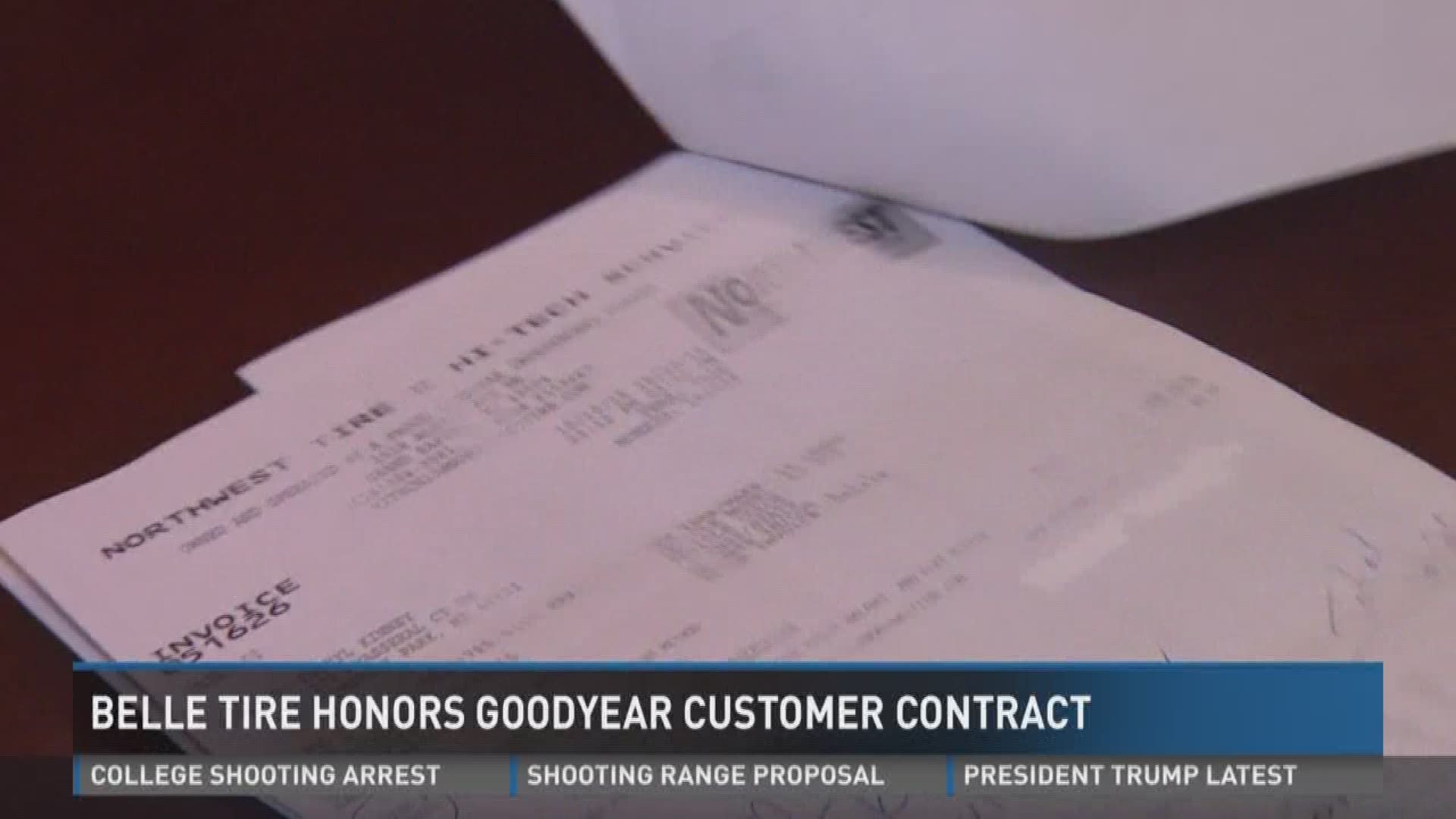 Belle Tire Honors Goodyear customers contract