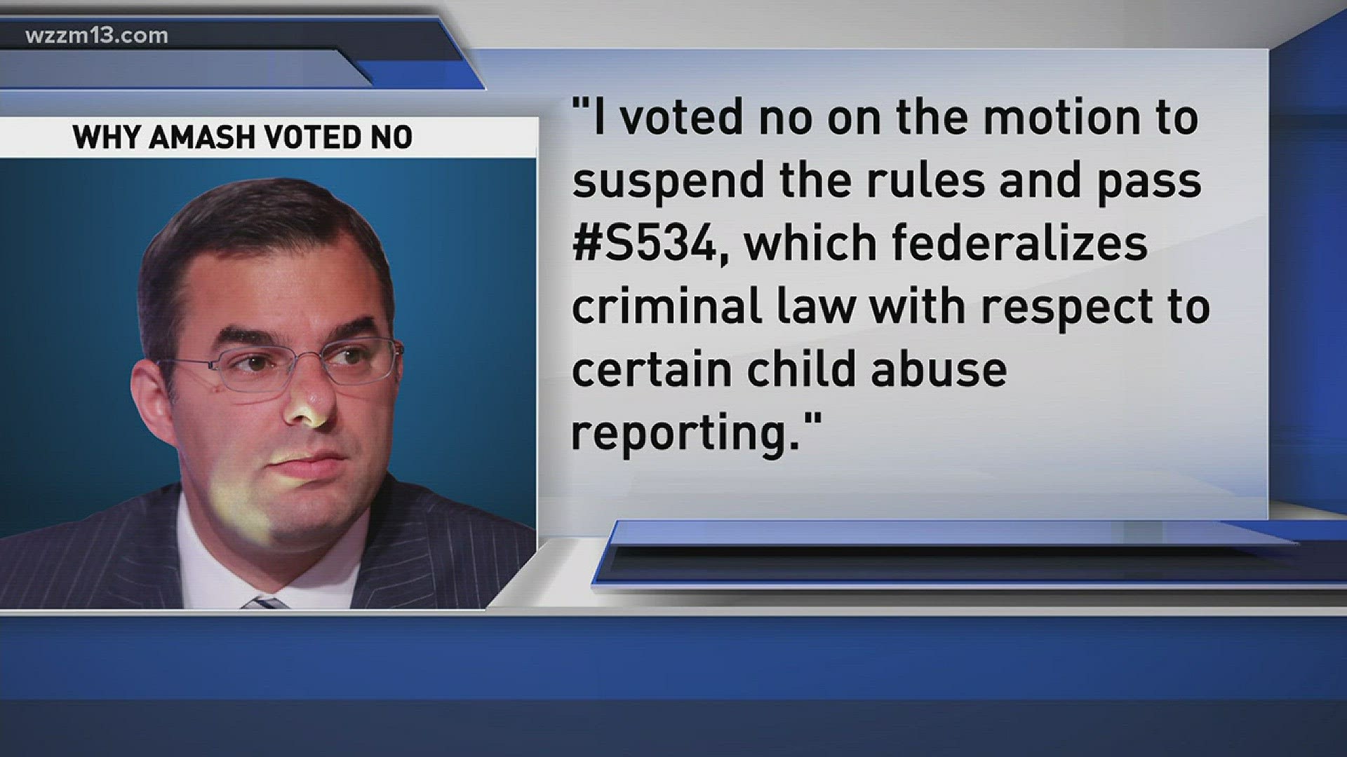 Amash says why he voted no on bill