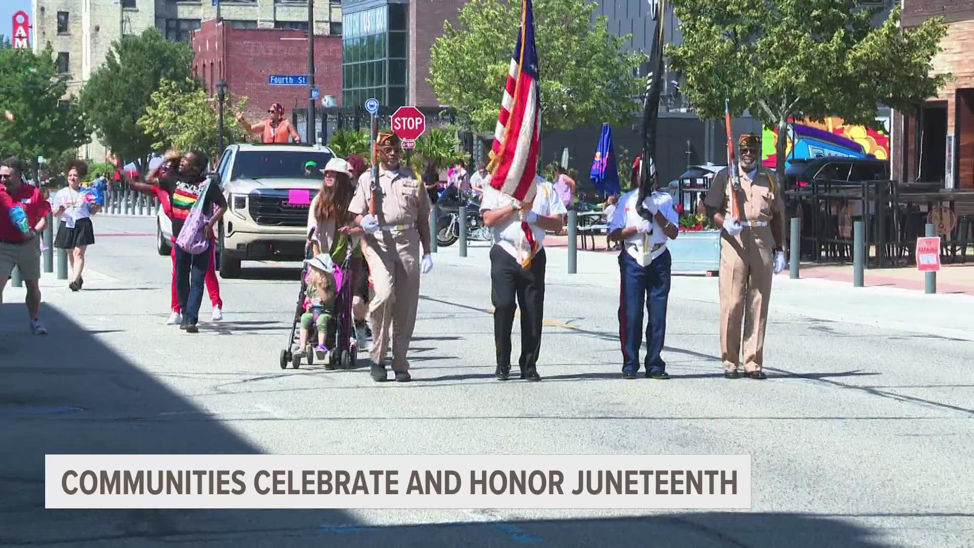 As the country celebrates Juneteenth today, Muskegon hosted its first parade for the holiday.