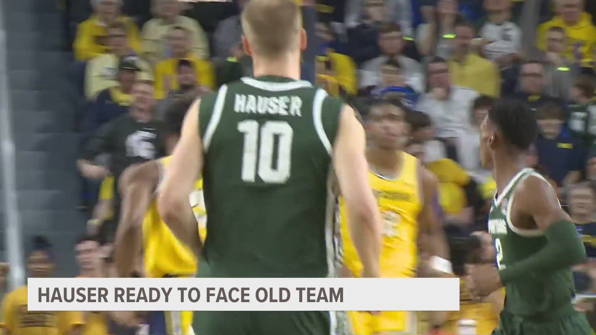 MSU's Joey Hauser prepares to face old team in NCAA Tournament