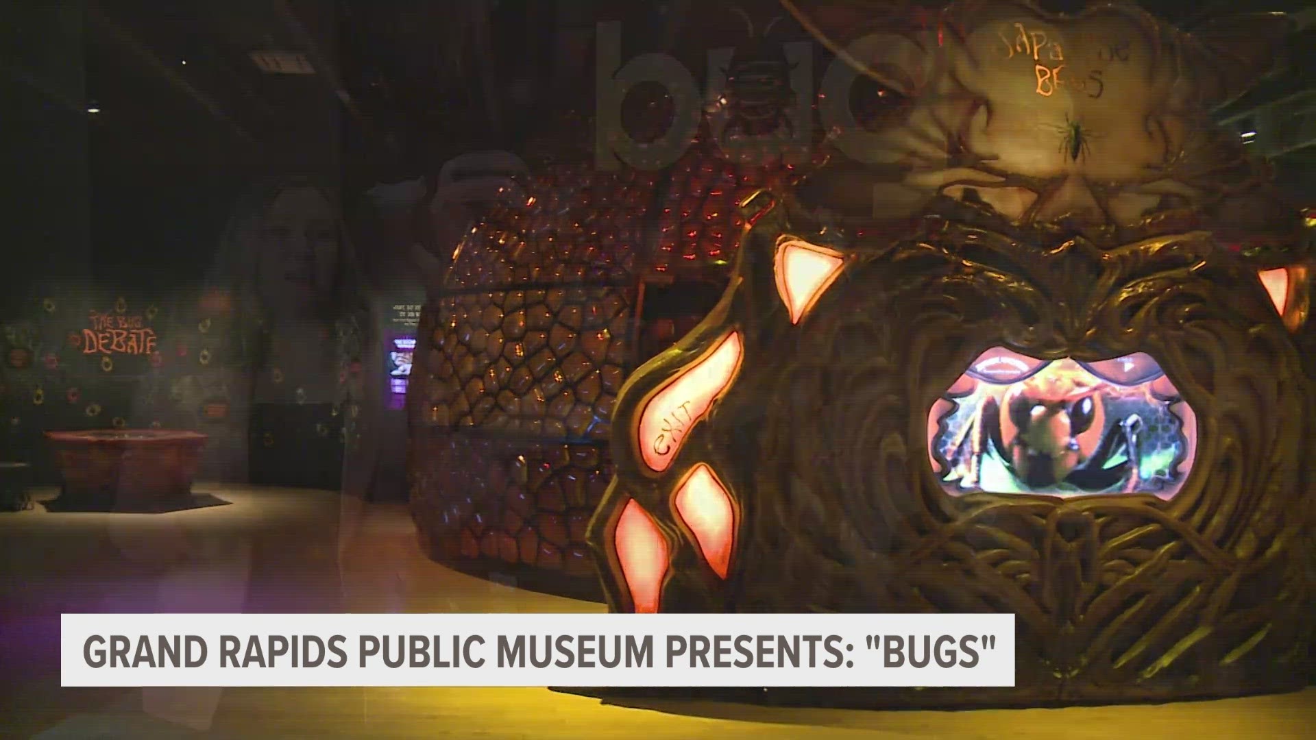 Creepy, crawly and wicked smart: These are all words that describe the bugs that have now invaded the Grand Rapids Public Museum.