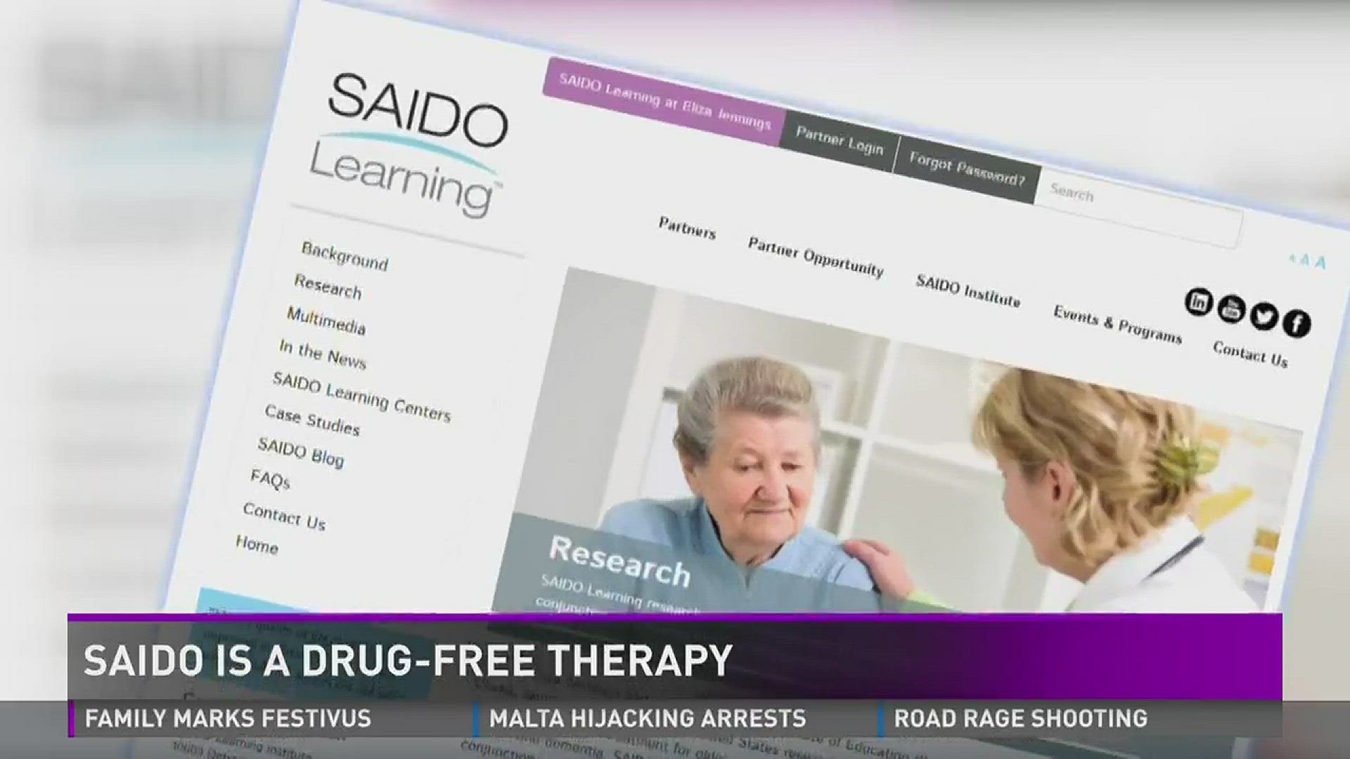 Saido is a drug-free therapy