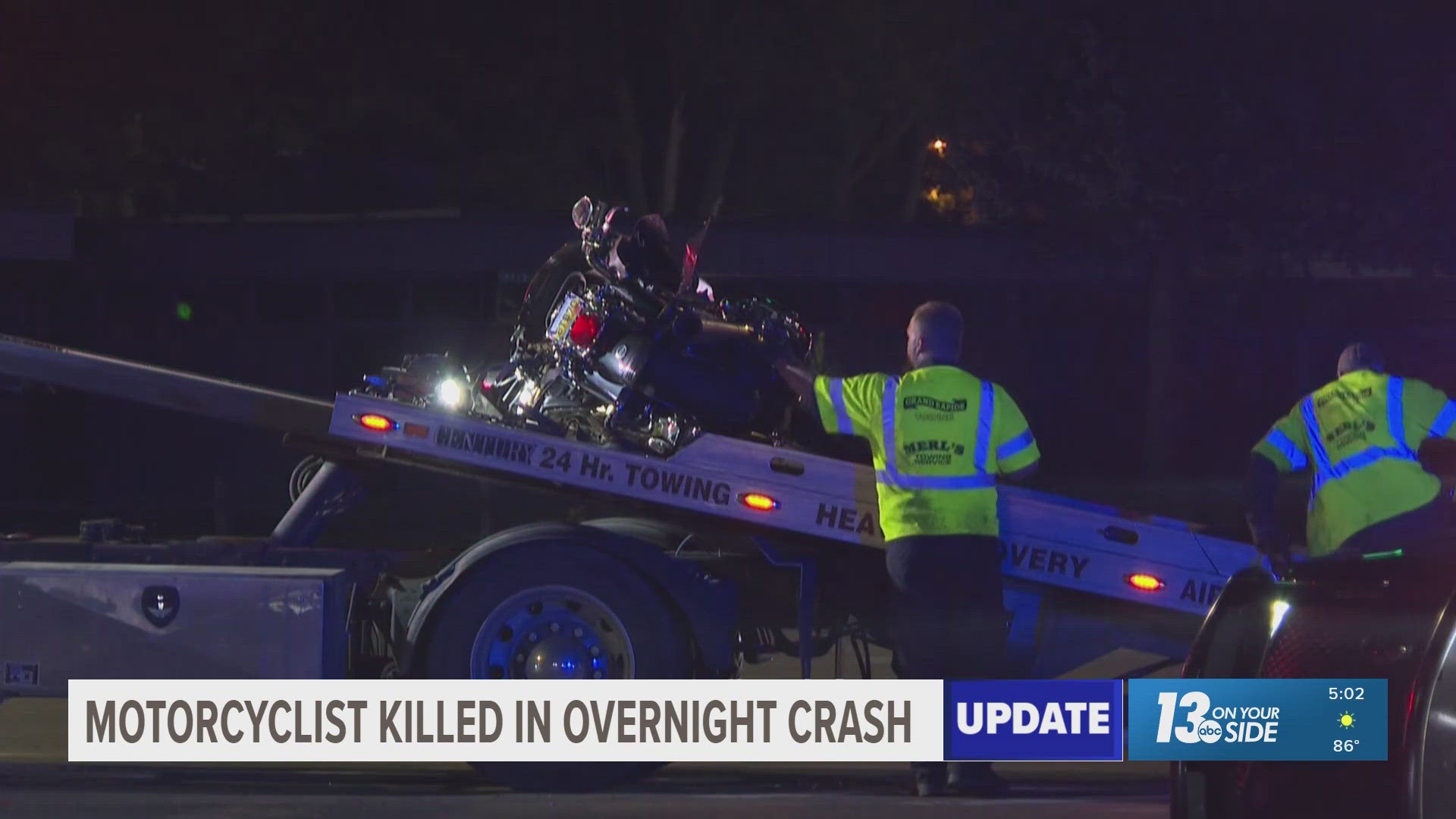 The Wyoming Police Department said the wreck killed a 45-year-old Grand Rapids motorcyclist. The other driver pulled out in front of the rider, police said.