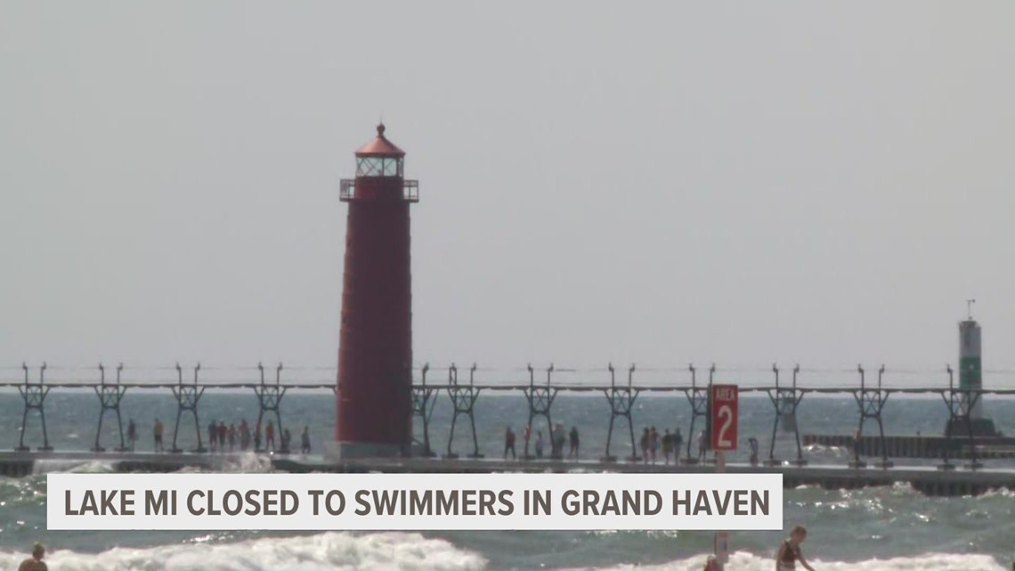 Grand Haven State Park closes water access after swimmers in distress rescued