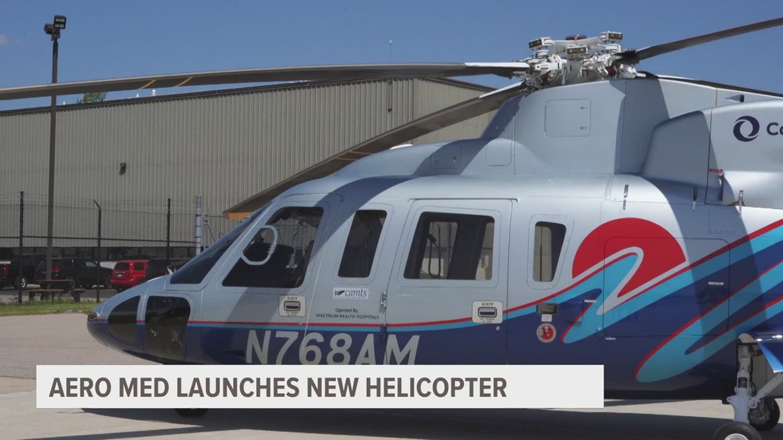 AeroMed unveils new helicopter