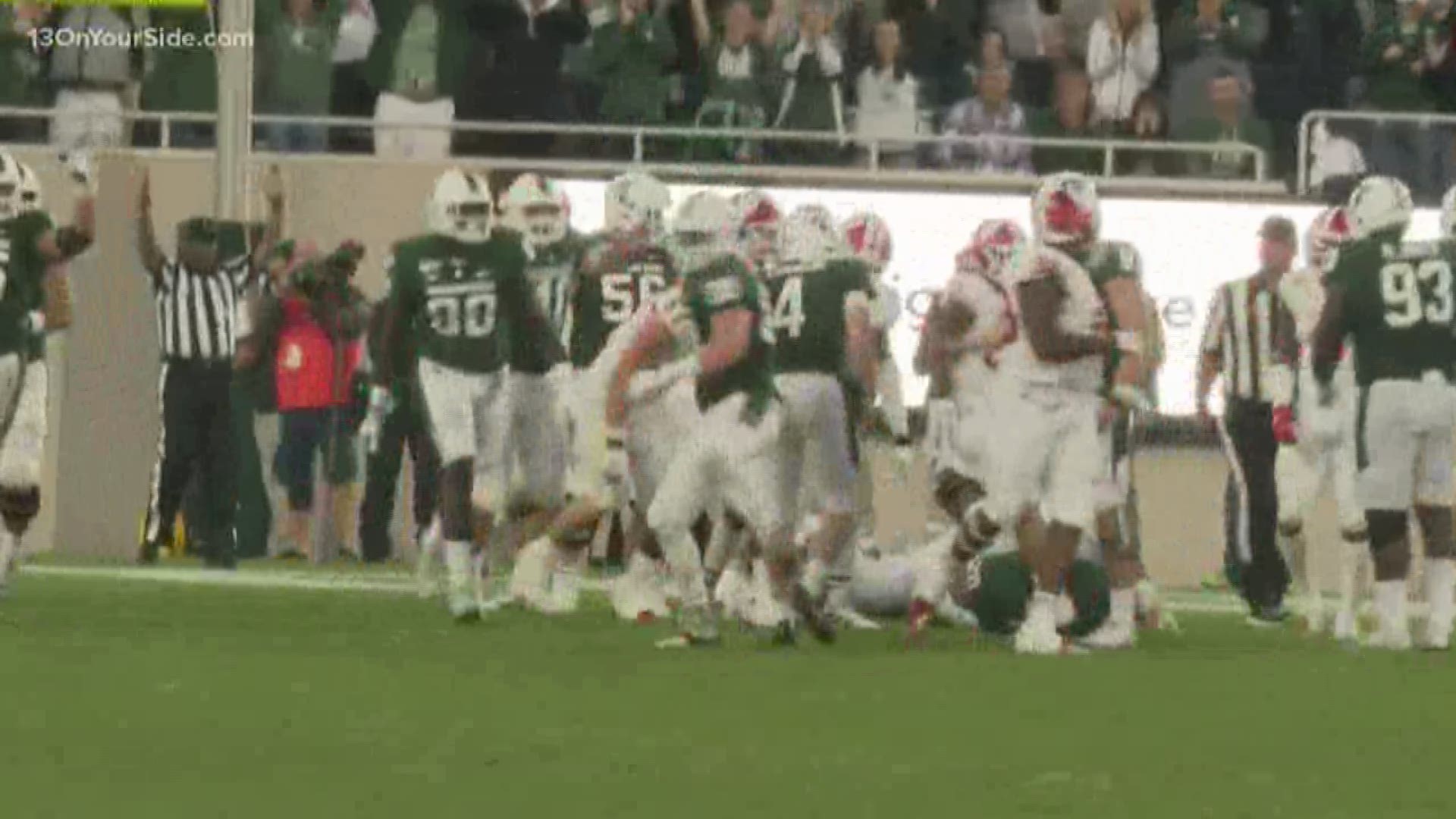 Michigan State remains ranked at No. 25 in the AP Poll despite beating Indiana on Saturday.