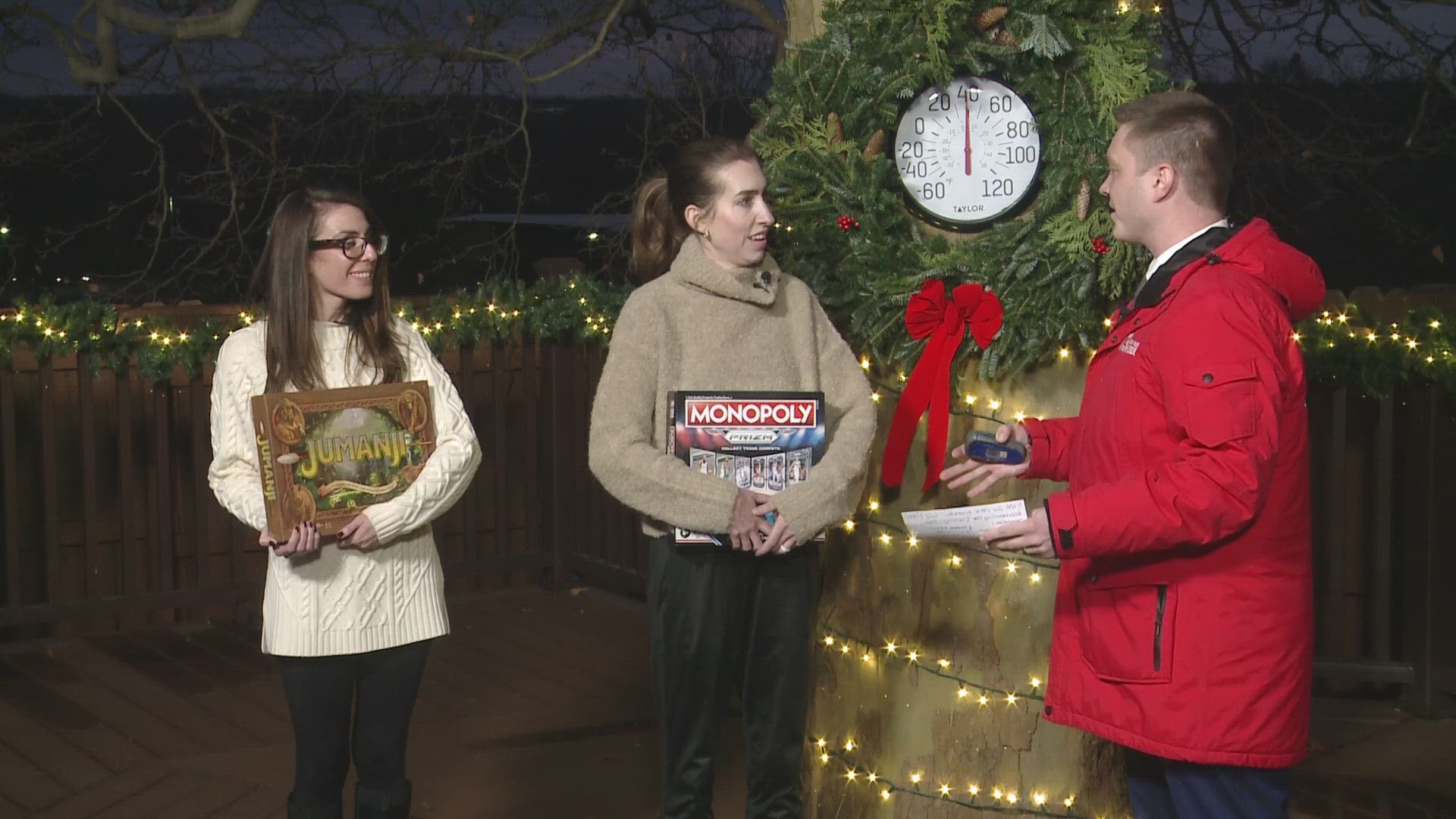 Discover Ada joins 13 ON YOUR SIDE on the Weather Deck to raise awareness about the Toys for Tots campaign.