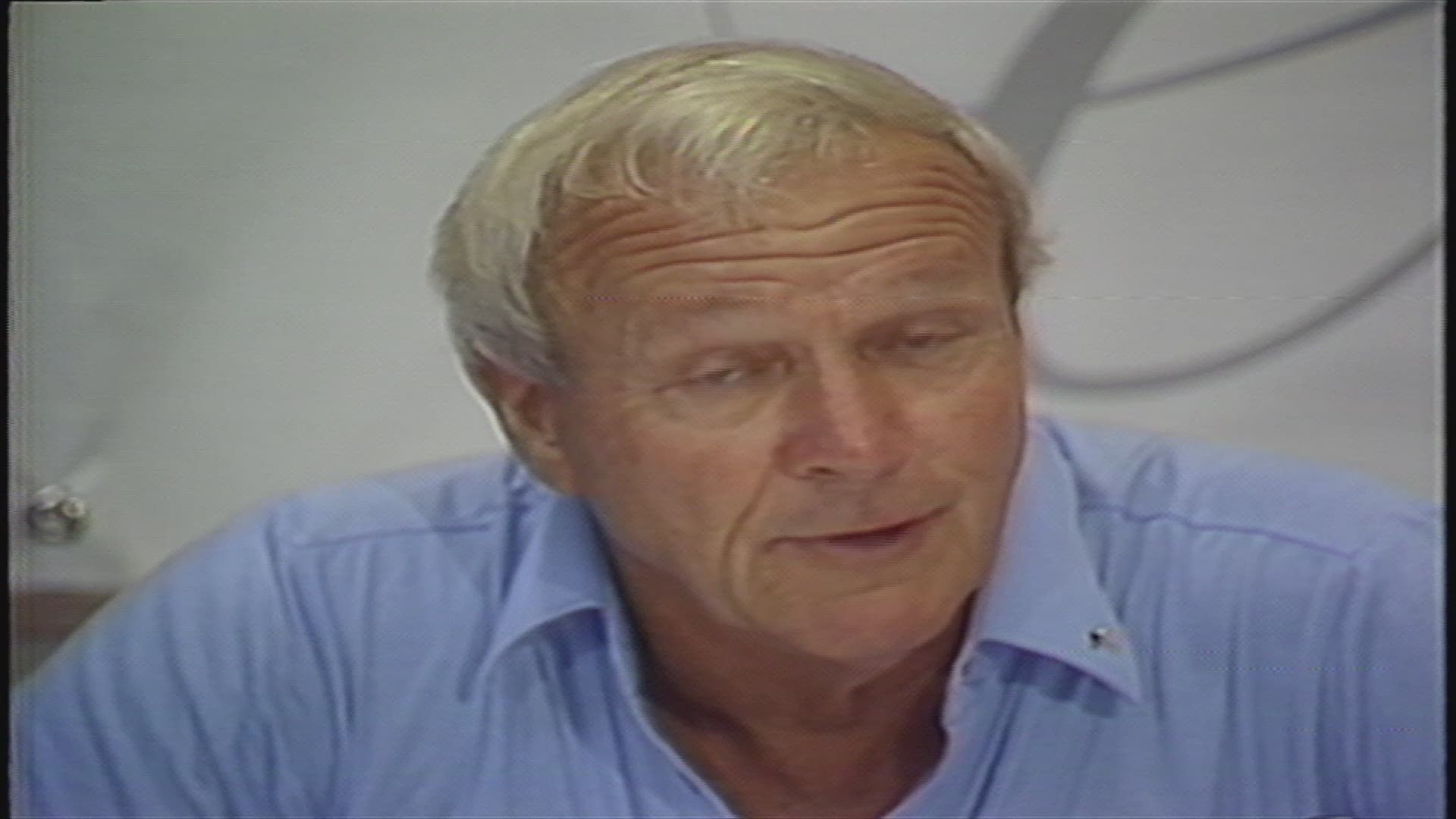 Arnold Palmer was the headliner in Grand Rapids during the 1991 First of America Classic Senior PGA event. Palmer held a news conference the week of the 1991 event. This is a portion of what he said to the Grand Rapids' media 25 years ago.