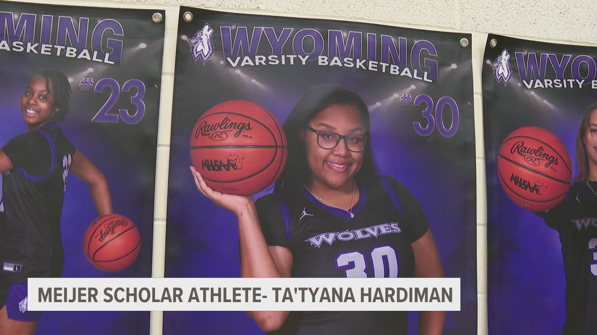 On top of basketball, Hardiman babysits and volunteers at her church to mentor kids.
