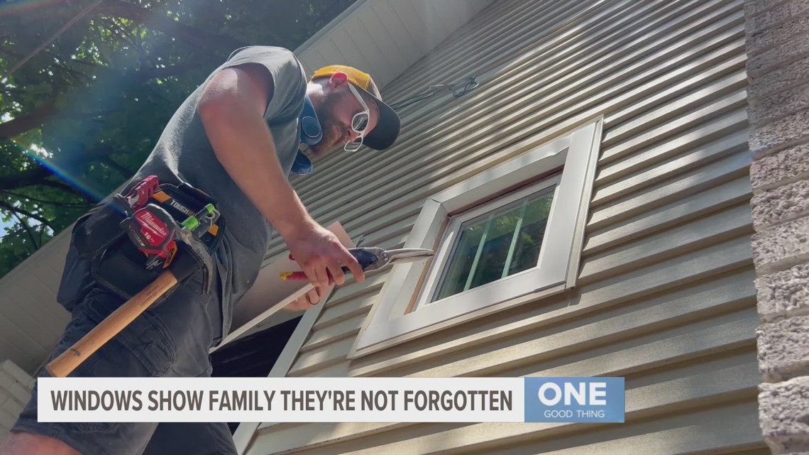 Free Window Replacement Program In Arkansas Grand Rapids military widow receives free window replacement | wzzm13.com
