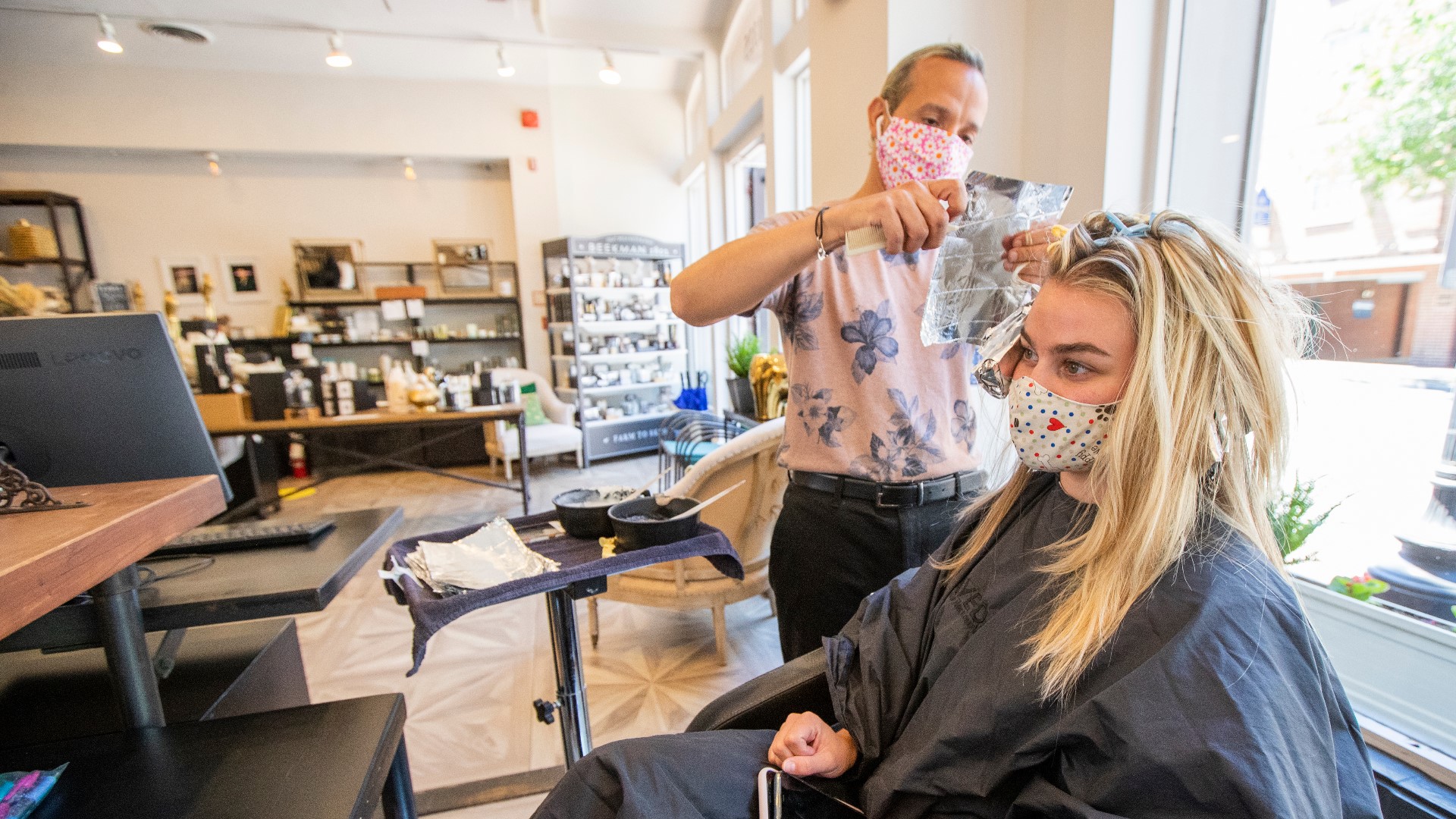 Hair salons and other personal-care businesses across the state can reopen Monday, June 15