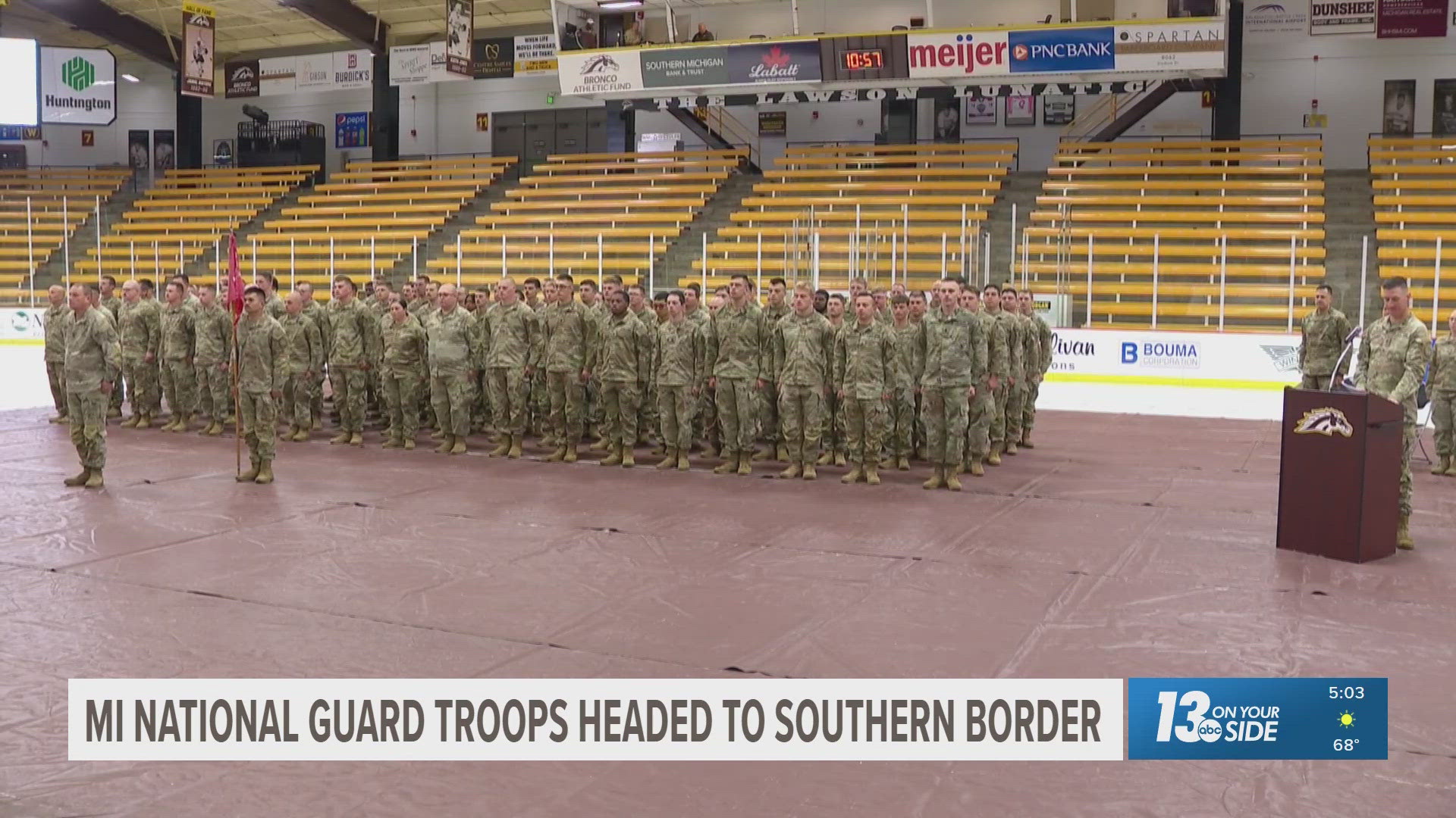 Michigan National Guard Troops deploy to US-Mexico border | wzzm13.com