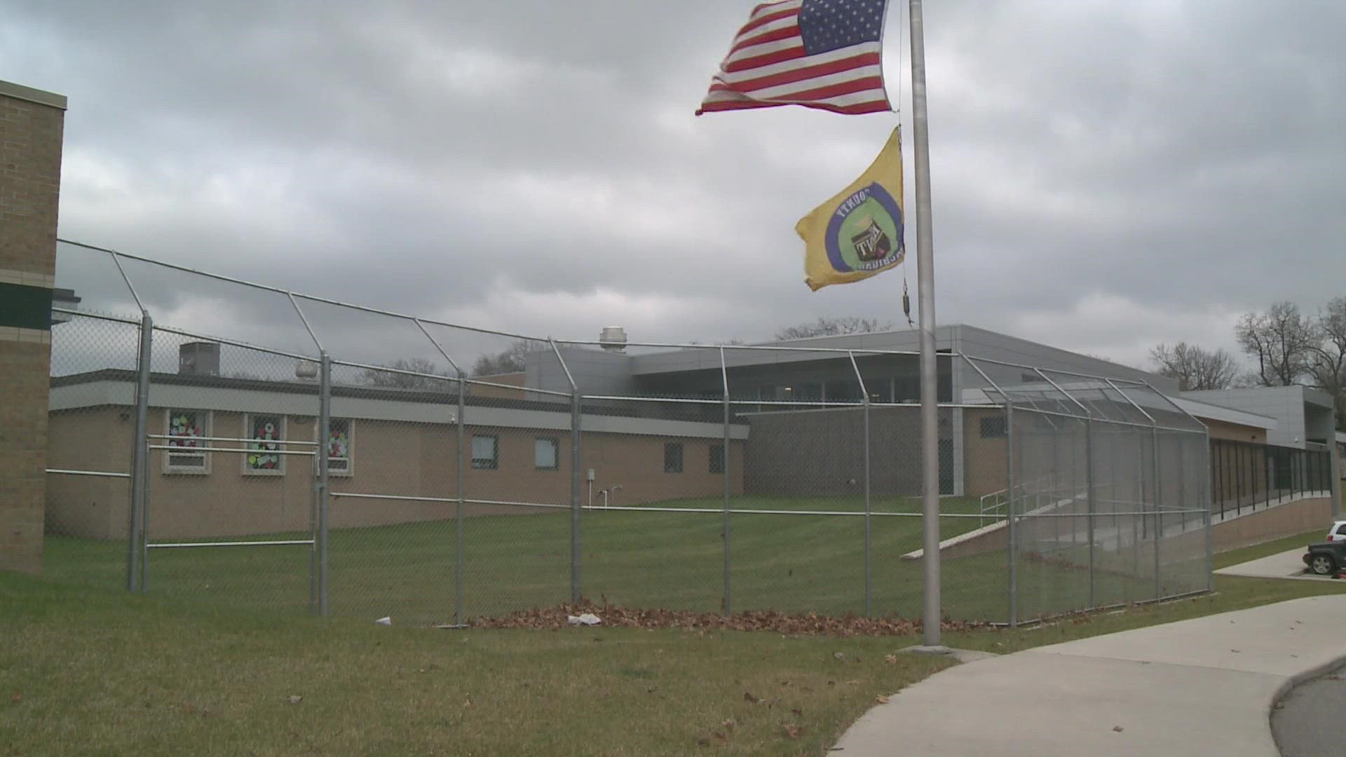 If a juvenile is arrested for making a school threat, they're booked into the county juvenile center.